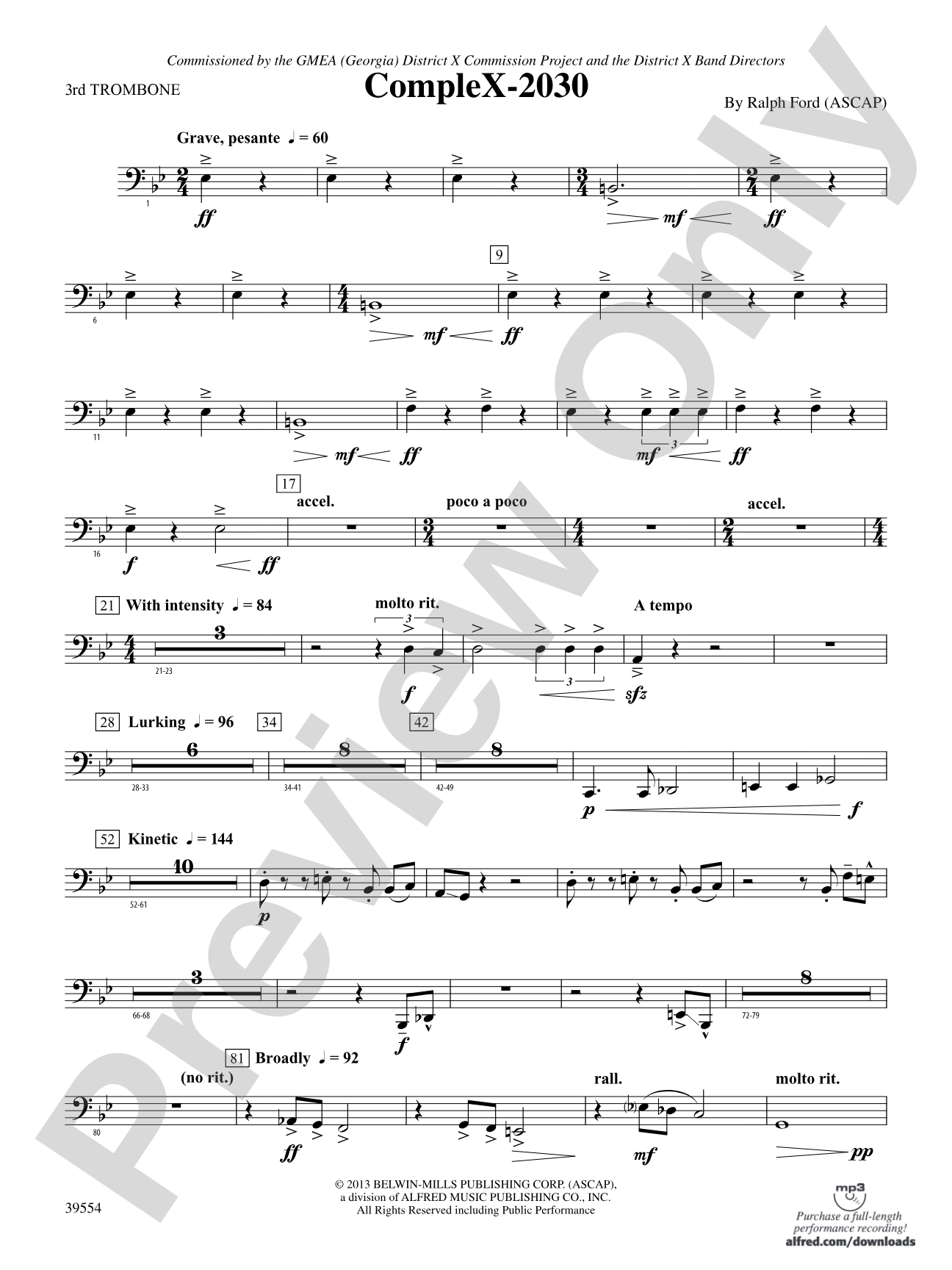 CompleX-2030: 3rd Trombone