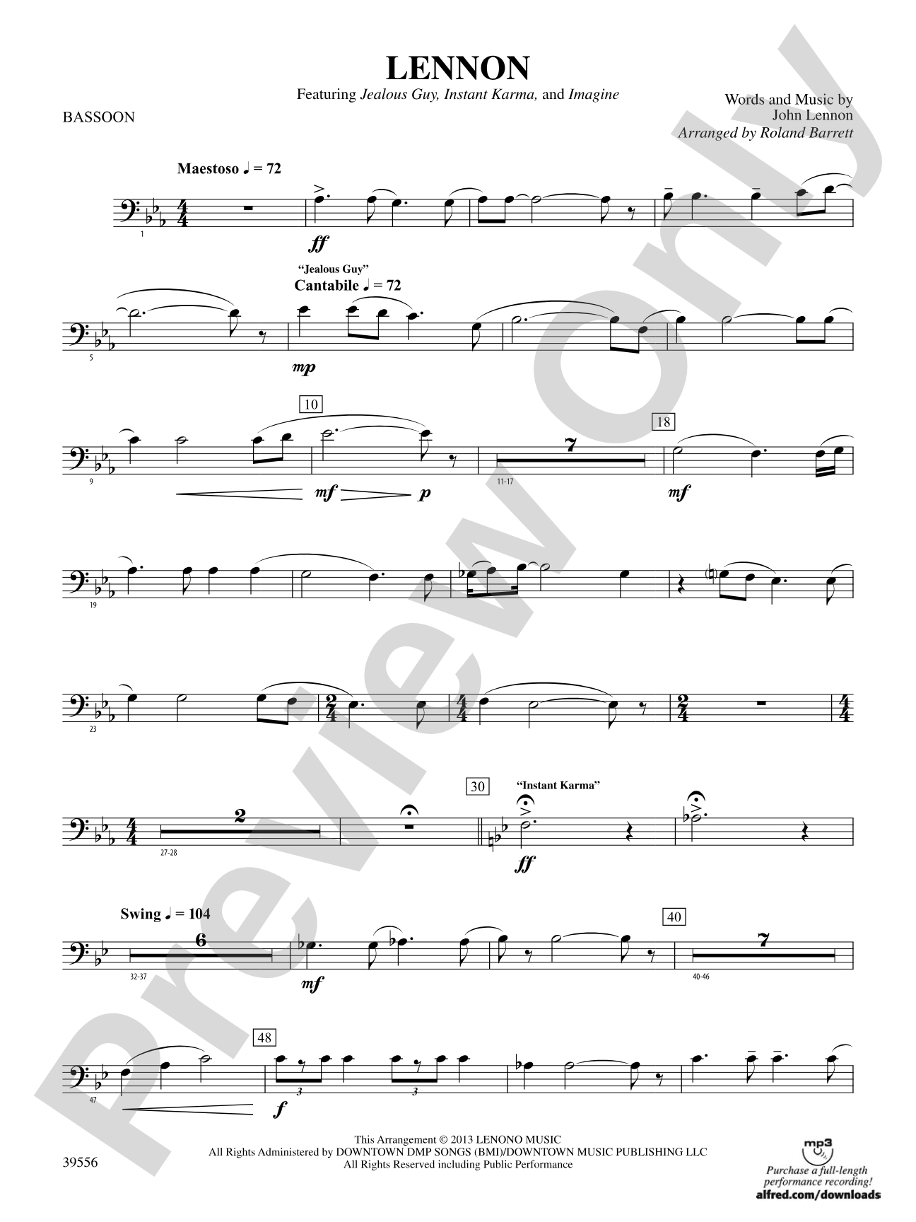 Lennon: Bassoon
