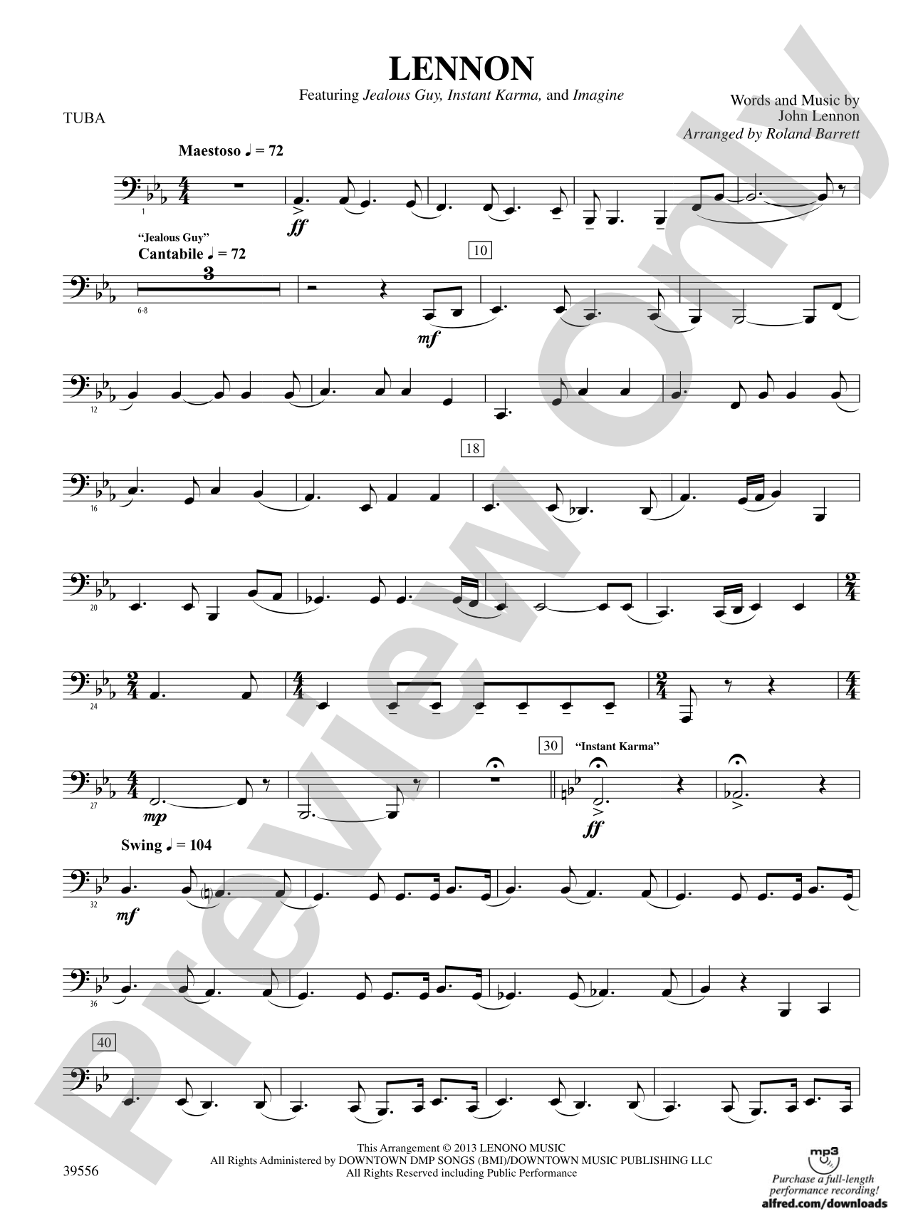 Lennon: Tuba