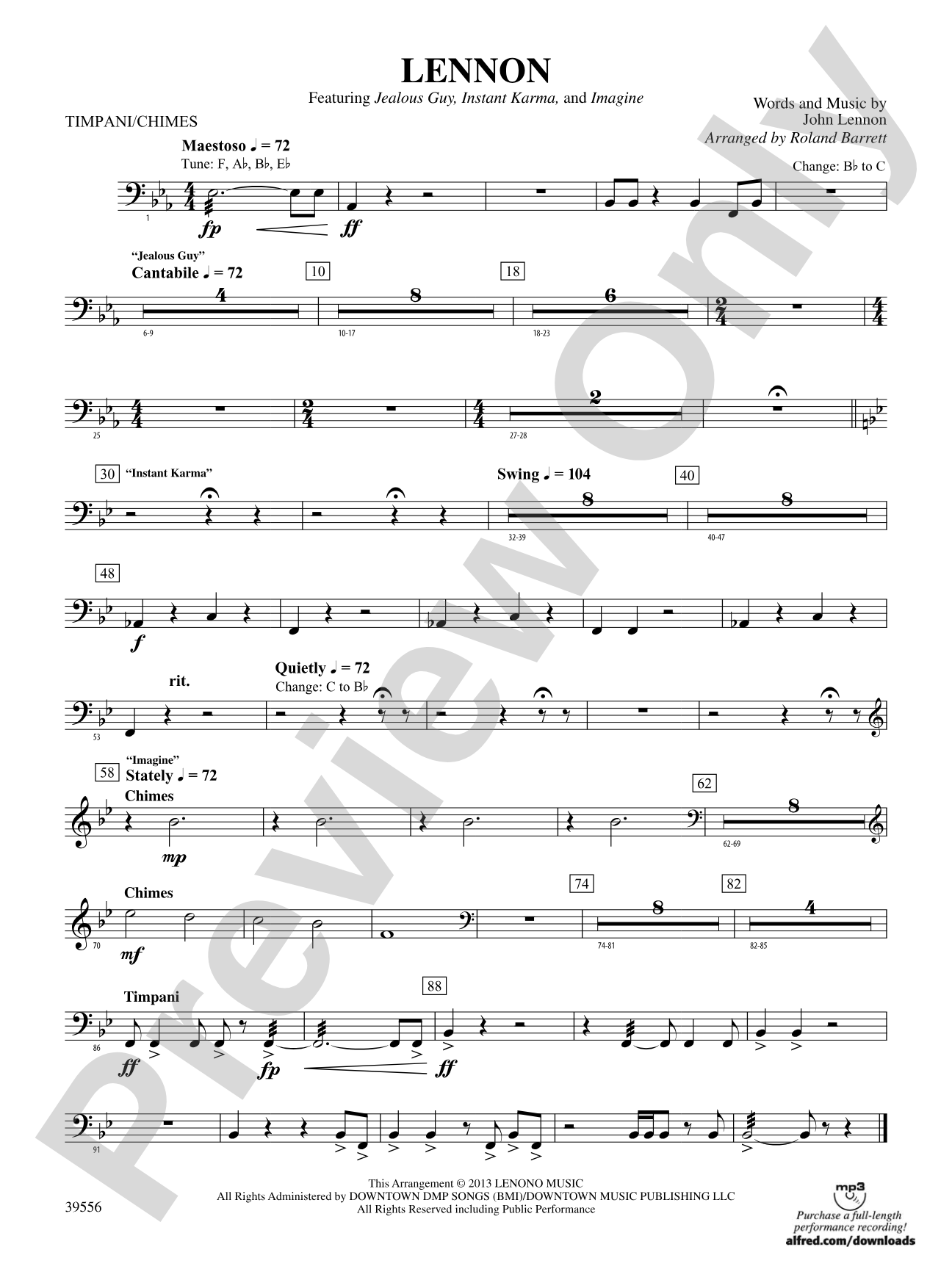 Lennon: Timpani