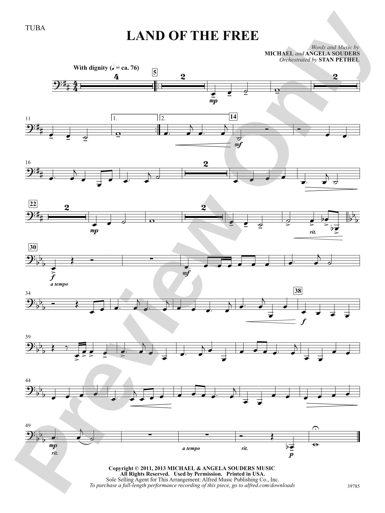 Land of the Free: Tuba