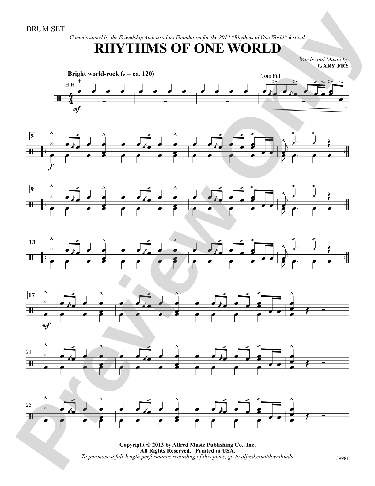 Rhythms of One World: Drums