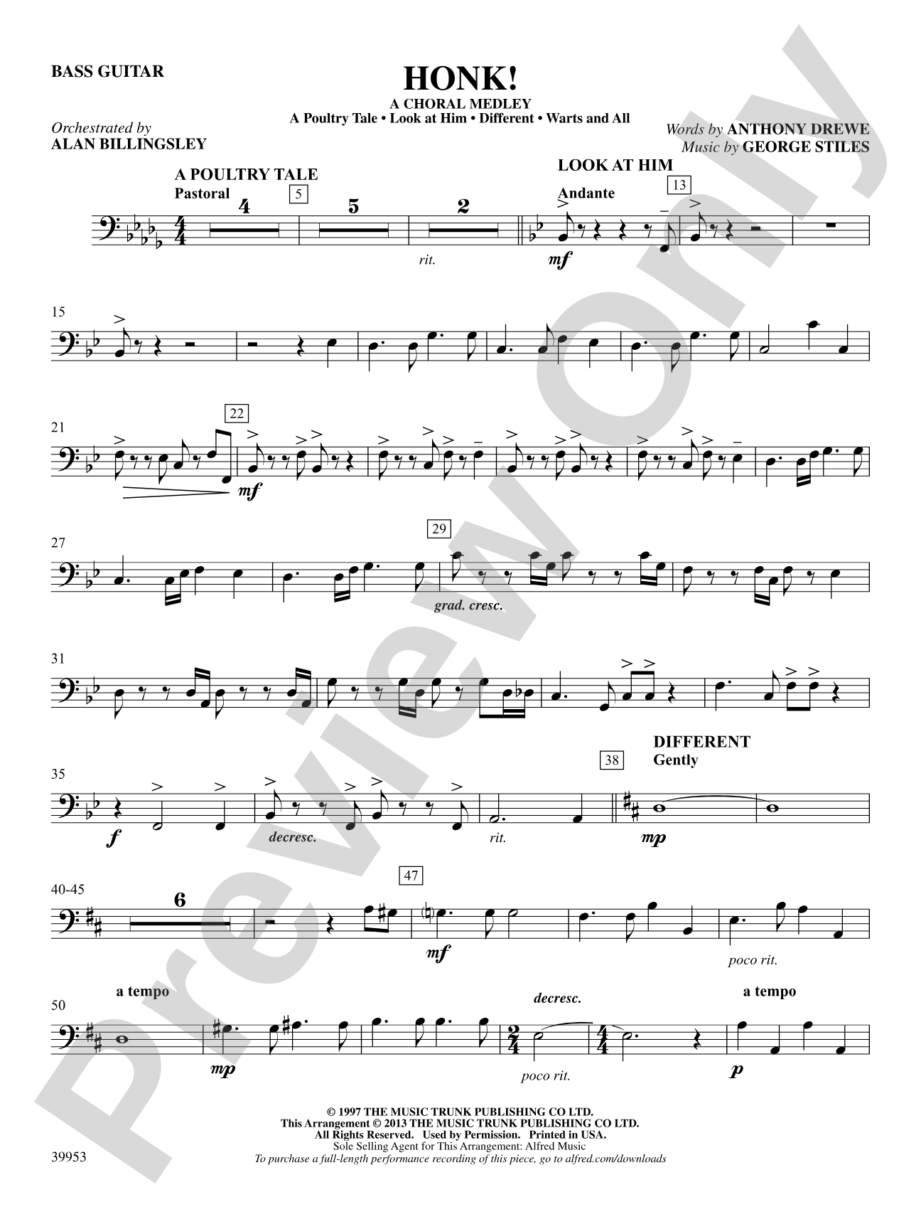 Honk!: Electric Bass