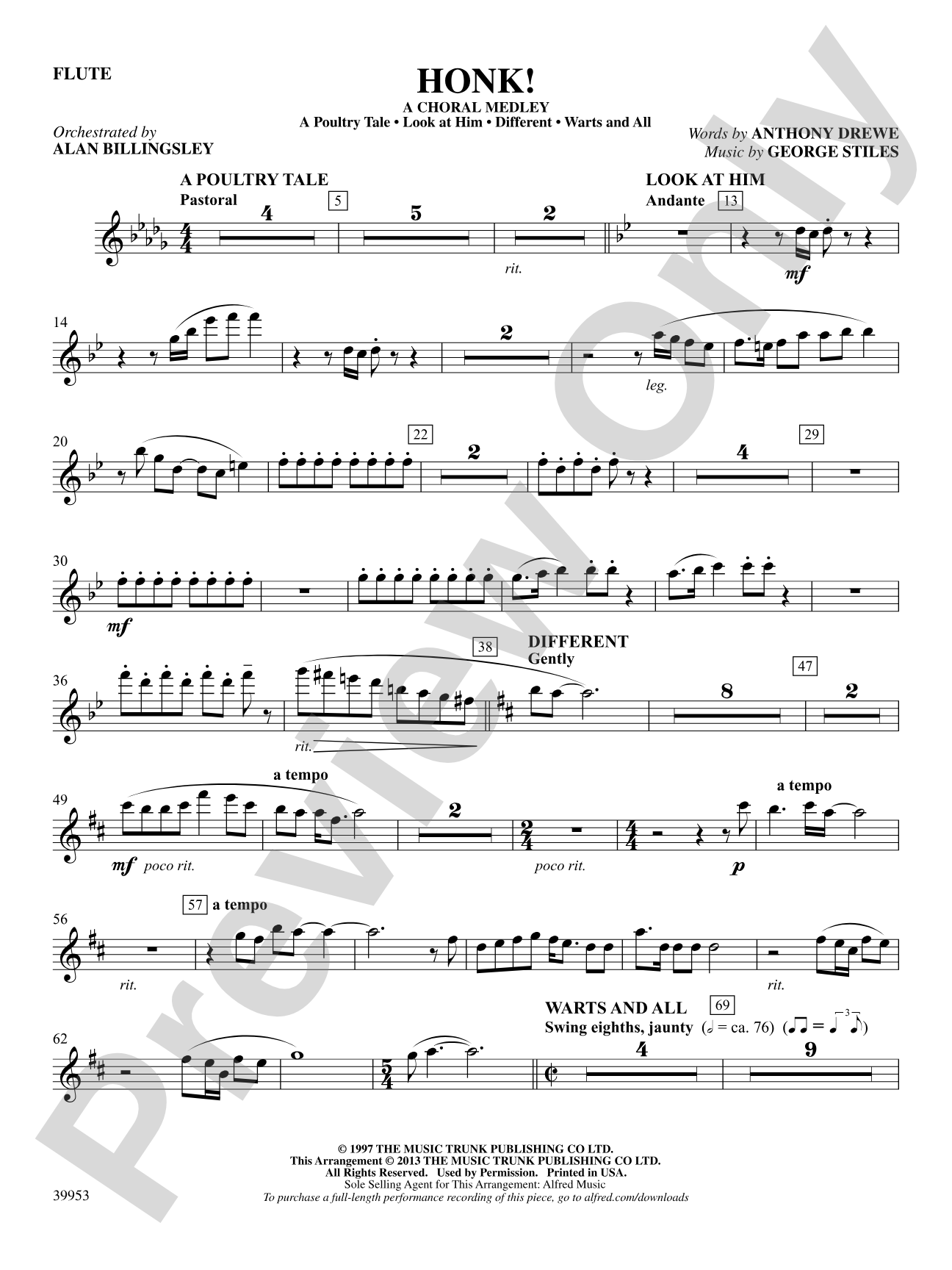 Honk!: Flute