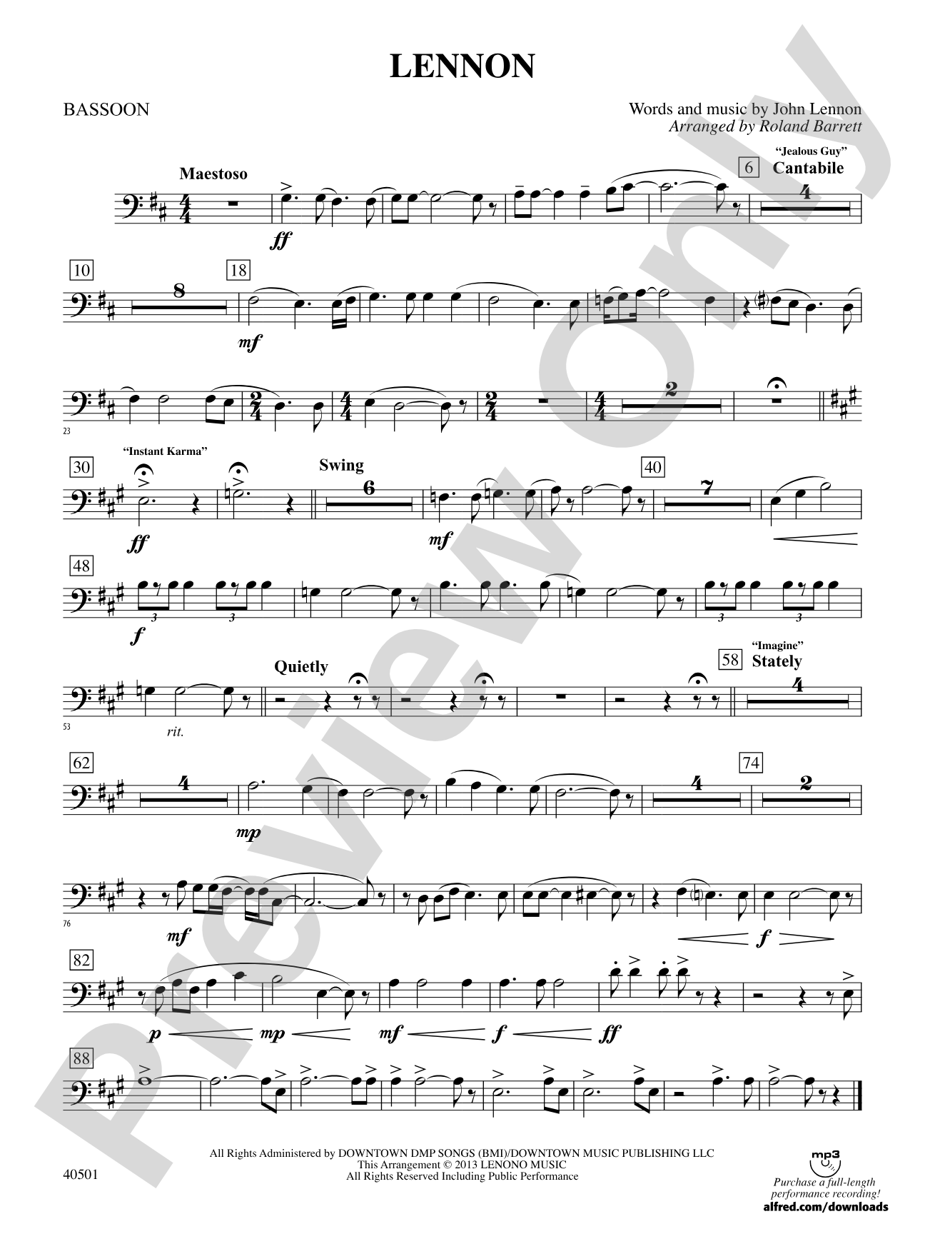 Lennon: Bassoon