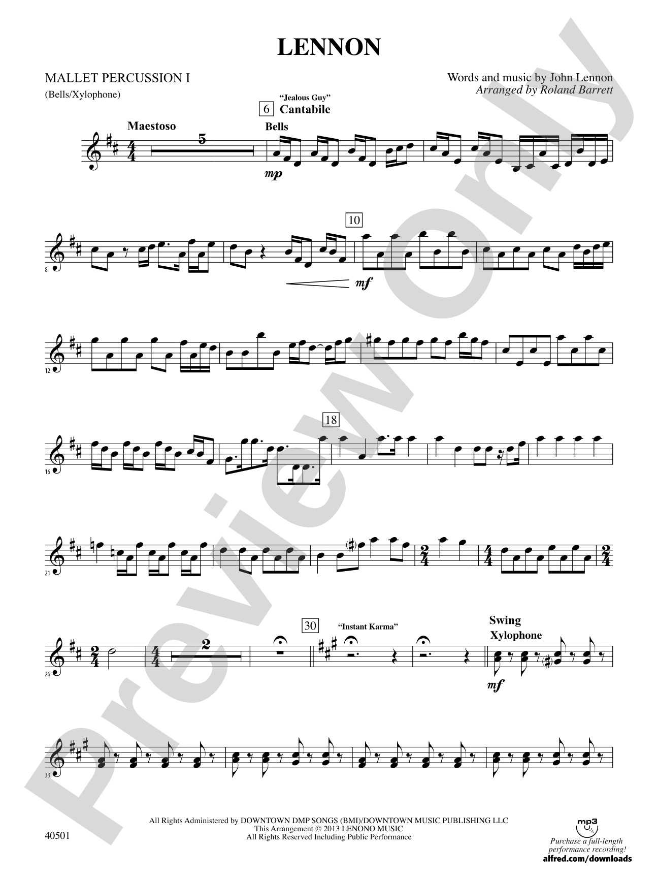 Lennon: Mallets