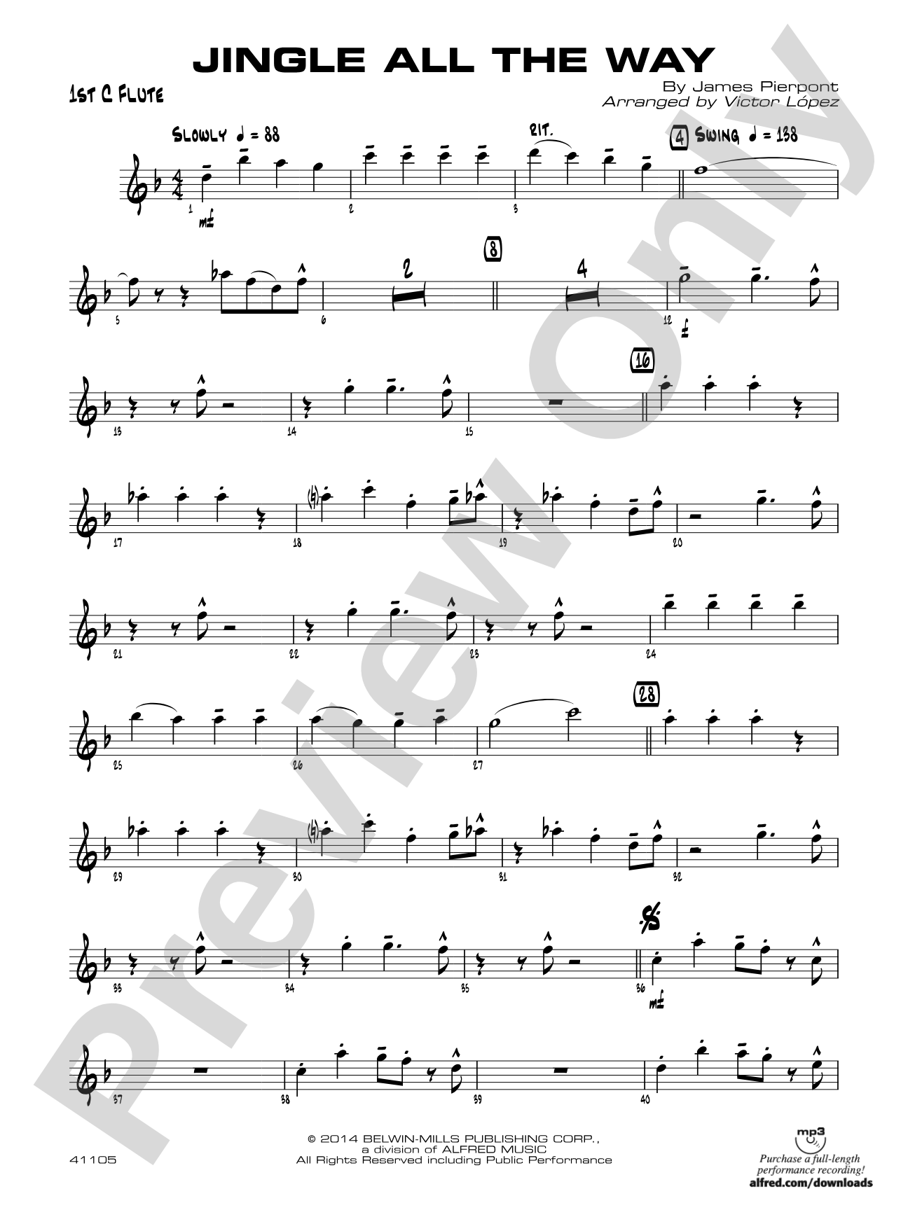 Jingle All the Way: Flute