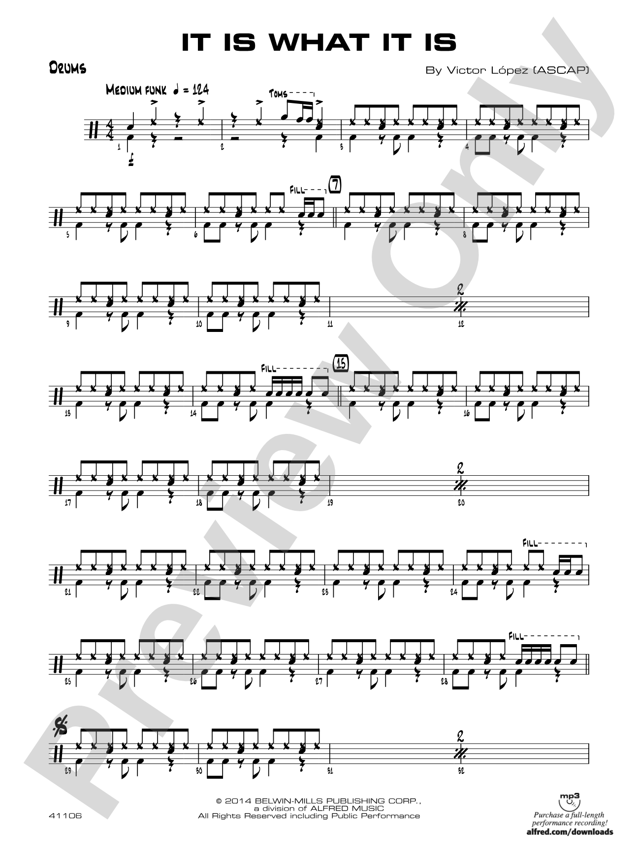 It Is What It Is: Drums