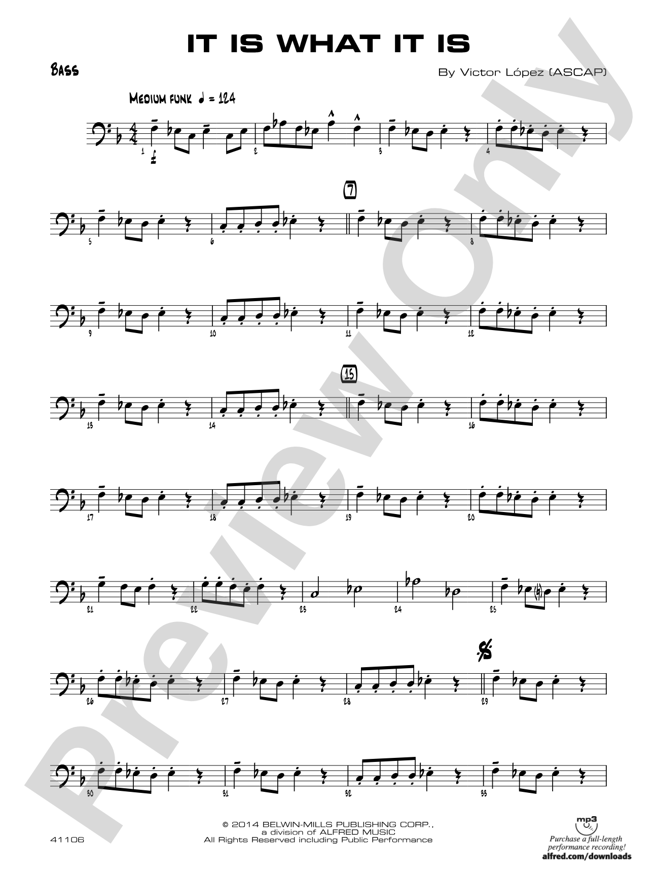 It Is What It Is: String Bass