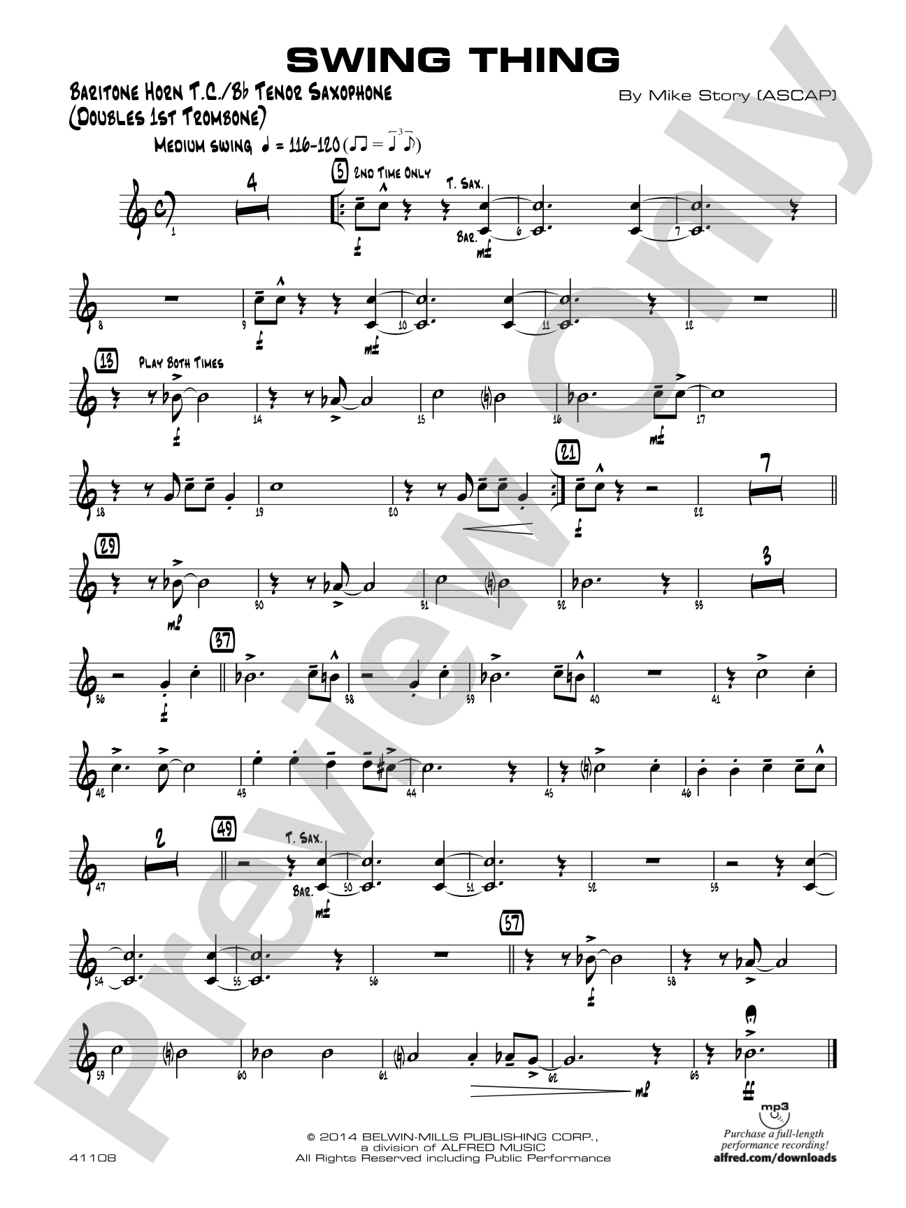 Swing Thing: Baritone T.C.