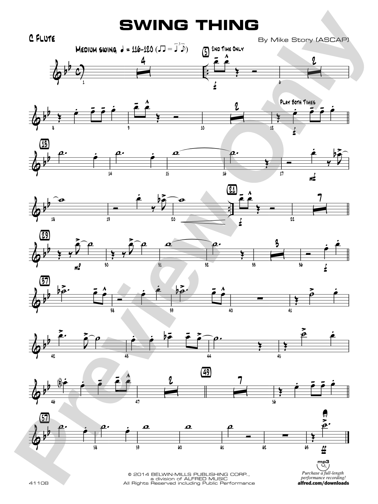 Swing Thing: Flute