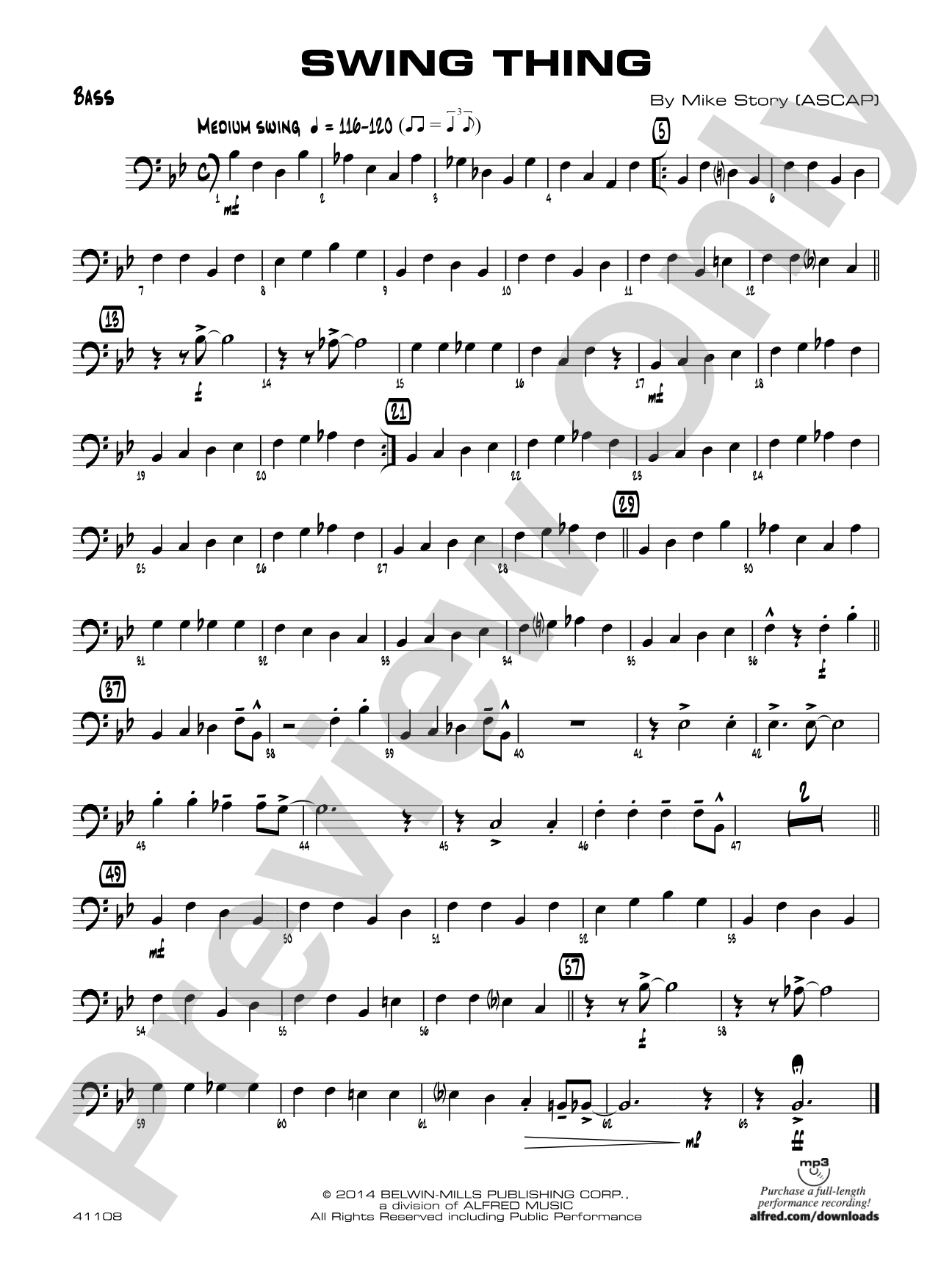 Swing Thing: String Bass
