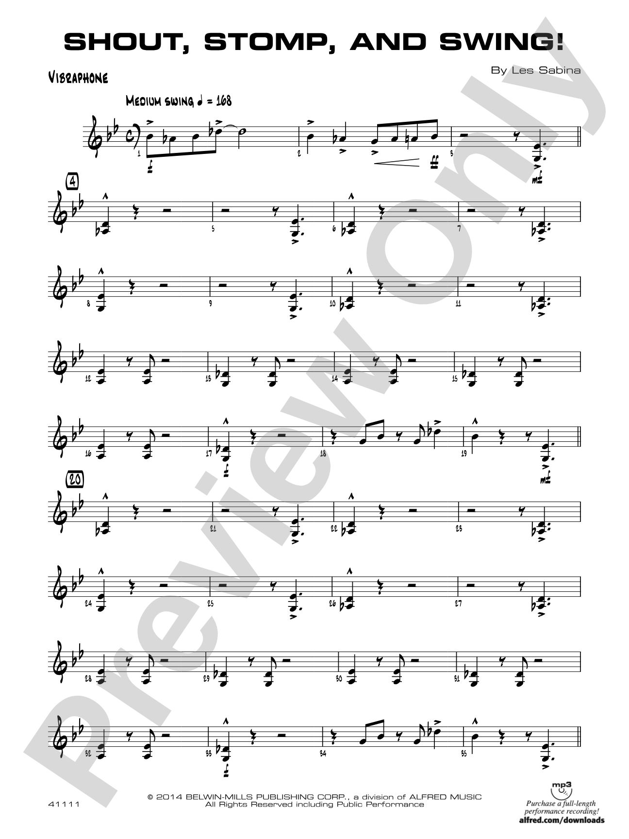 Shout, Stomp, and Swing!: Vibraphone