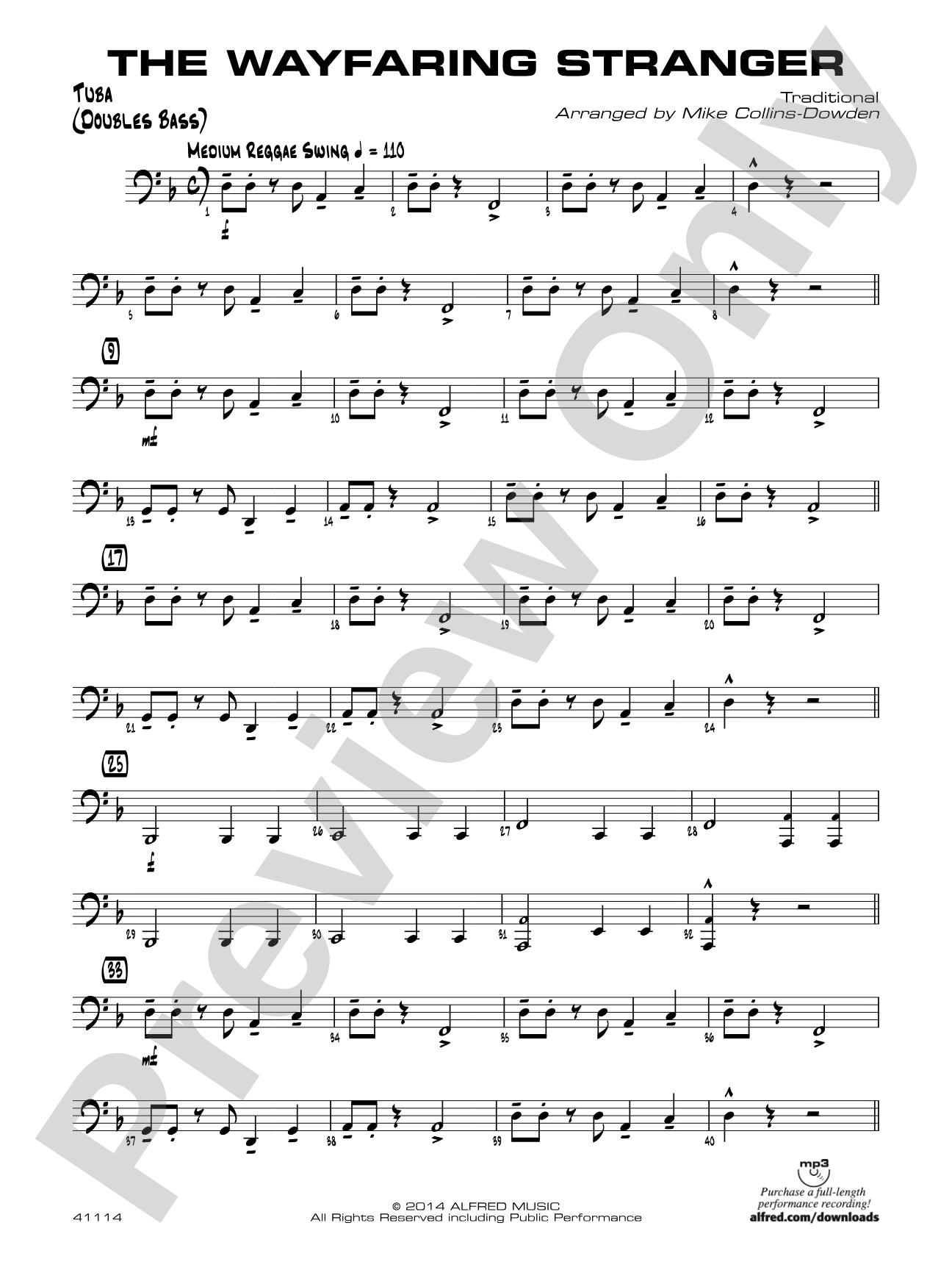 The Wayfaring Stranger: Tuba