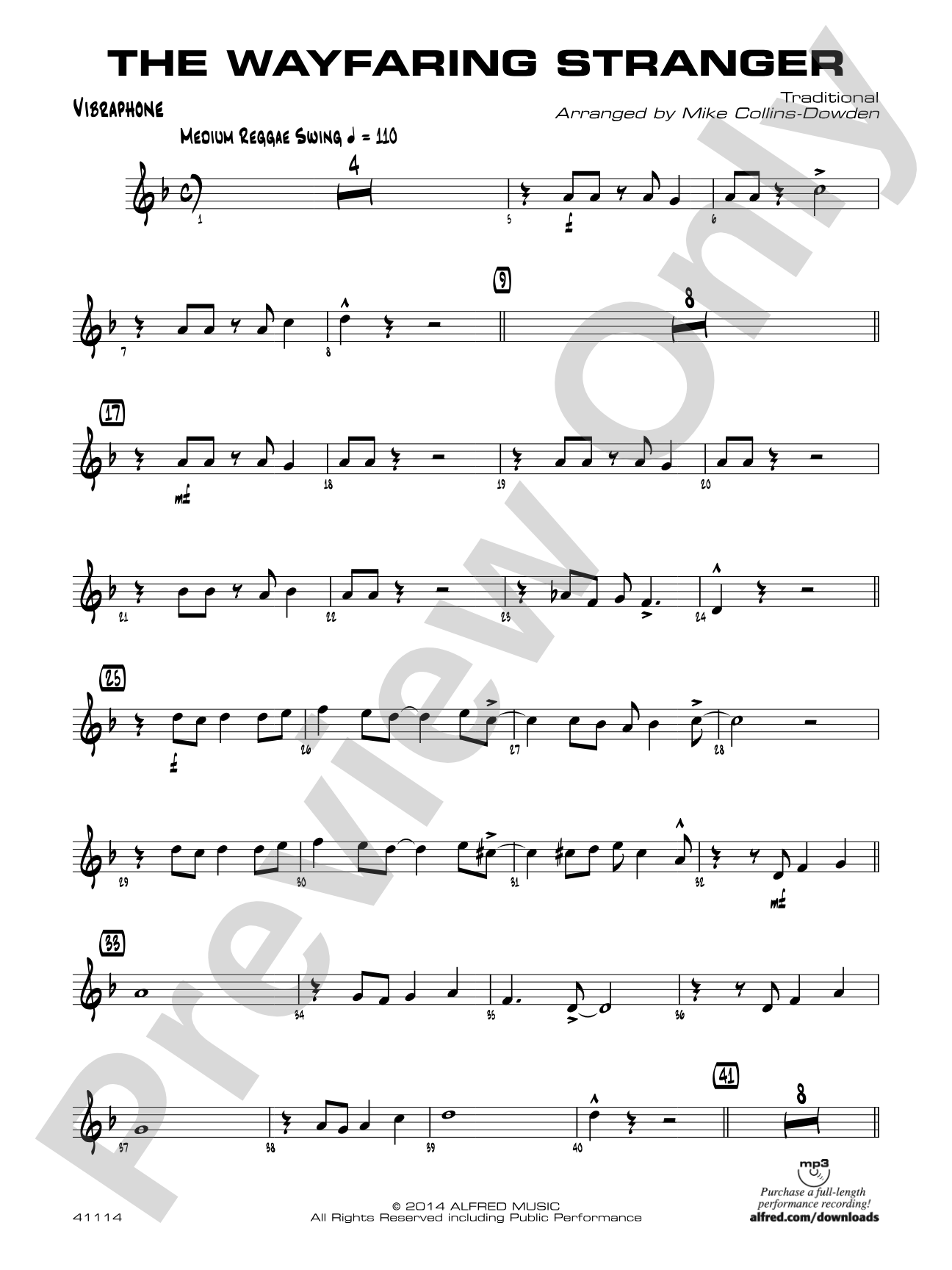 The Wayfaring Stranger: Vibraphone