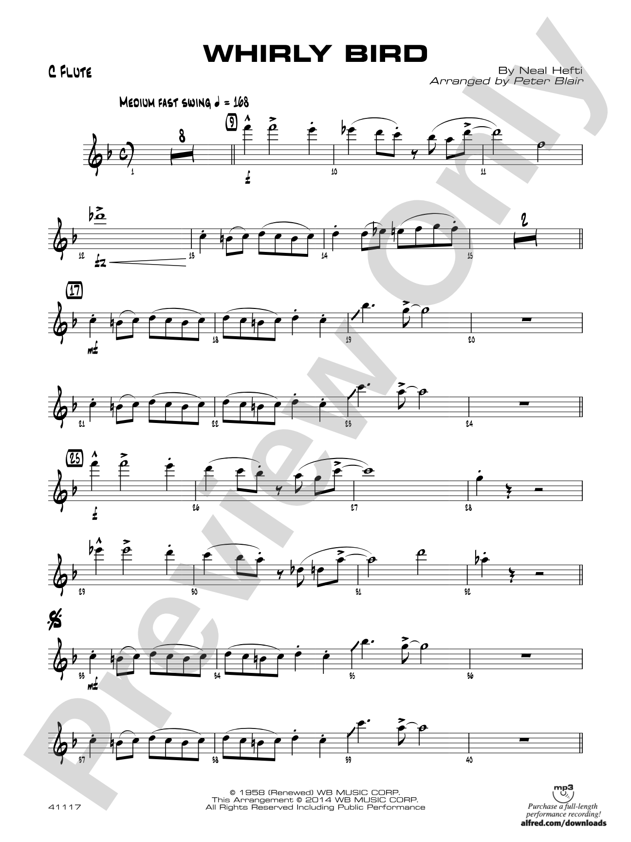 Whirly Bird: Flute
