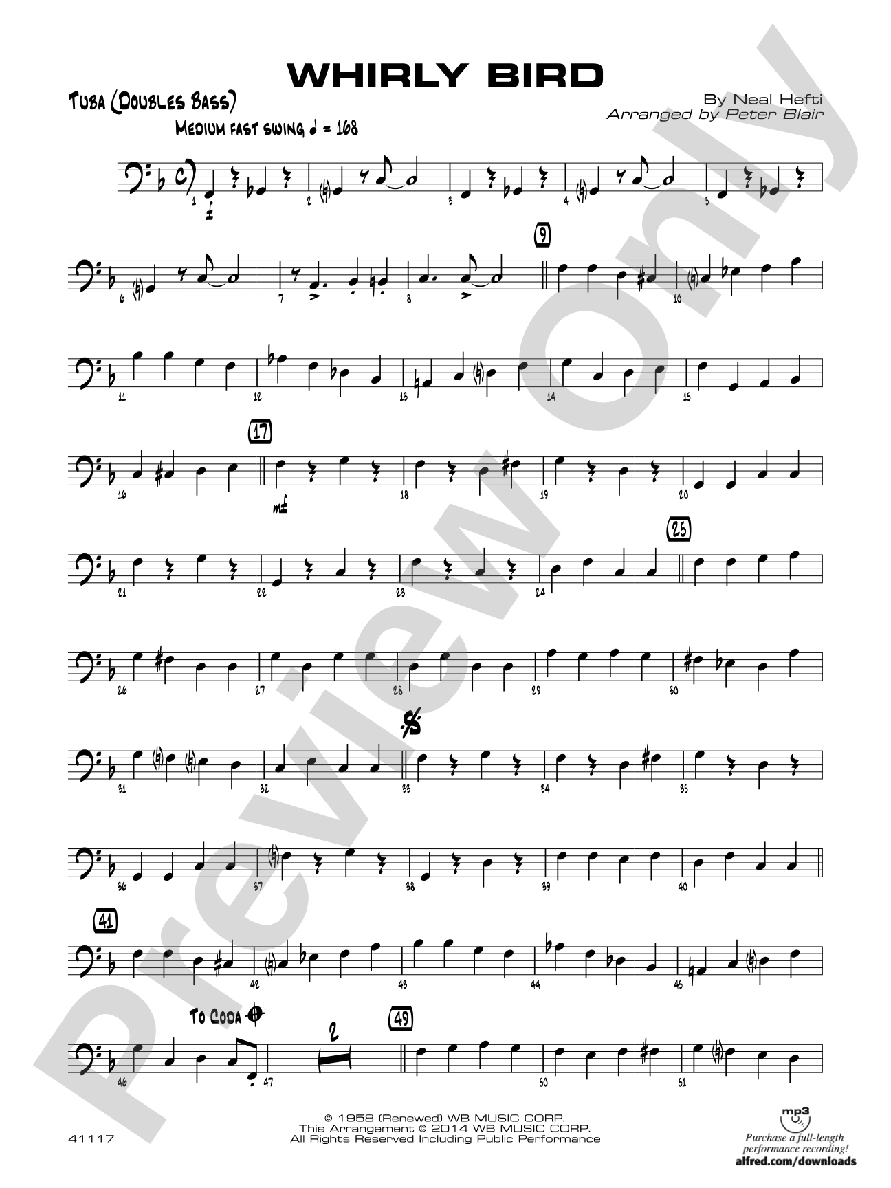 Whirly Bird: Tuba
