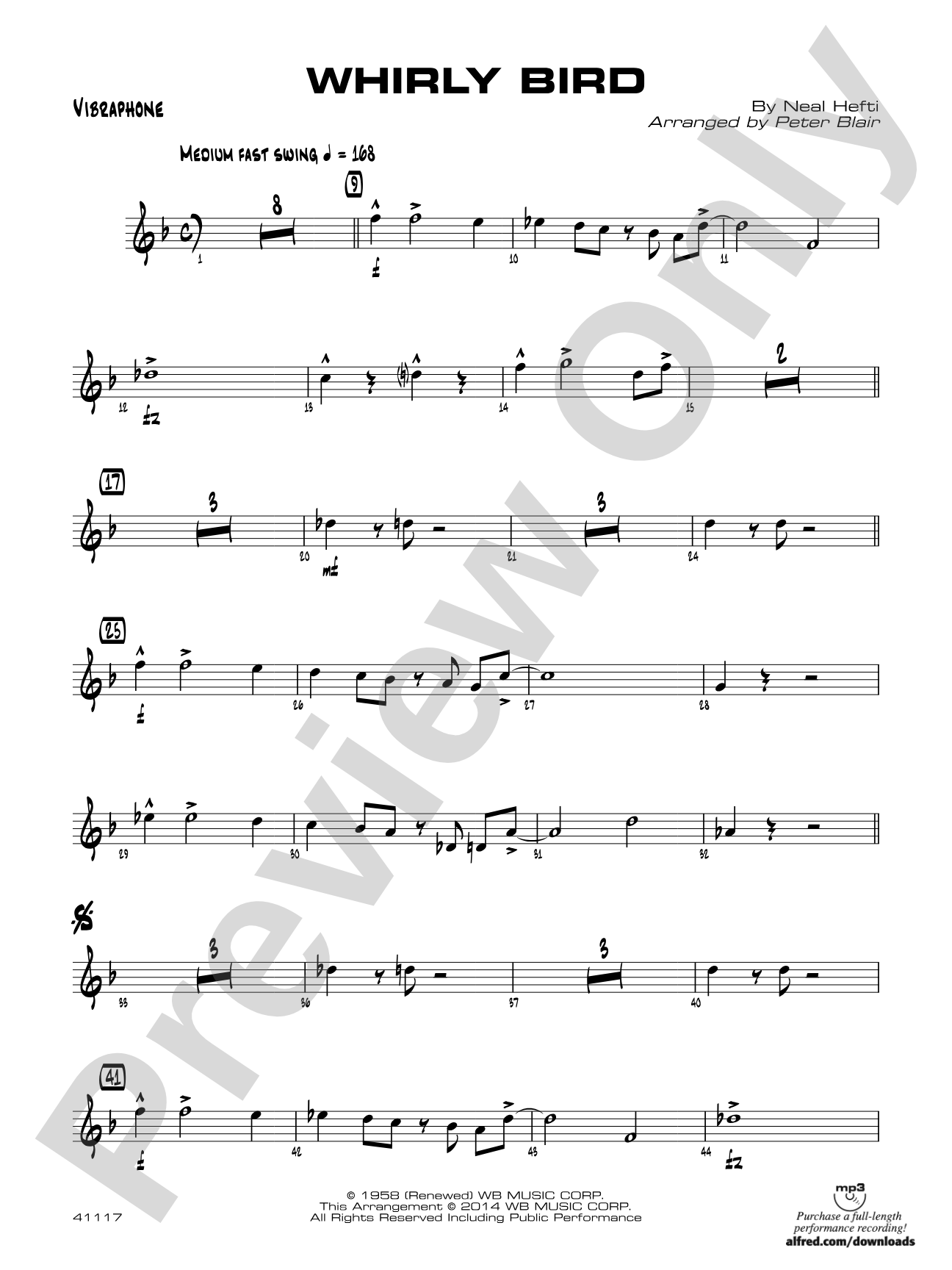 Whirly Bird: Vibraphone