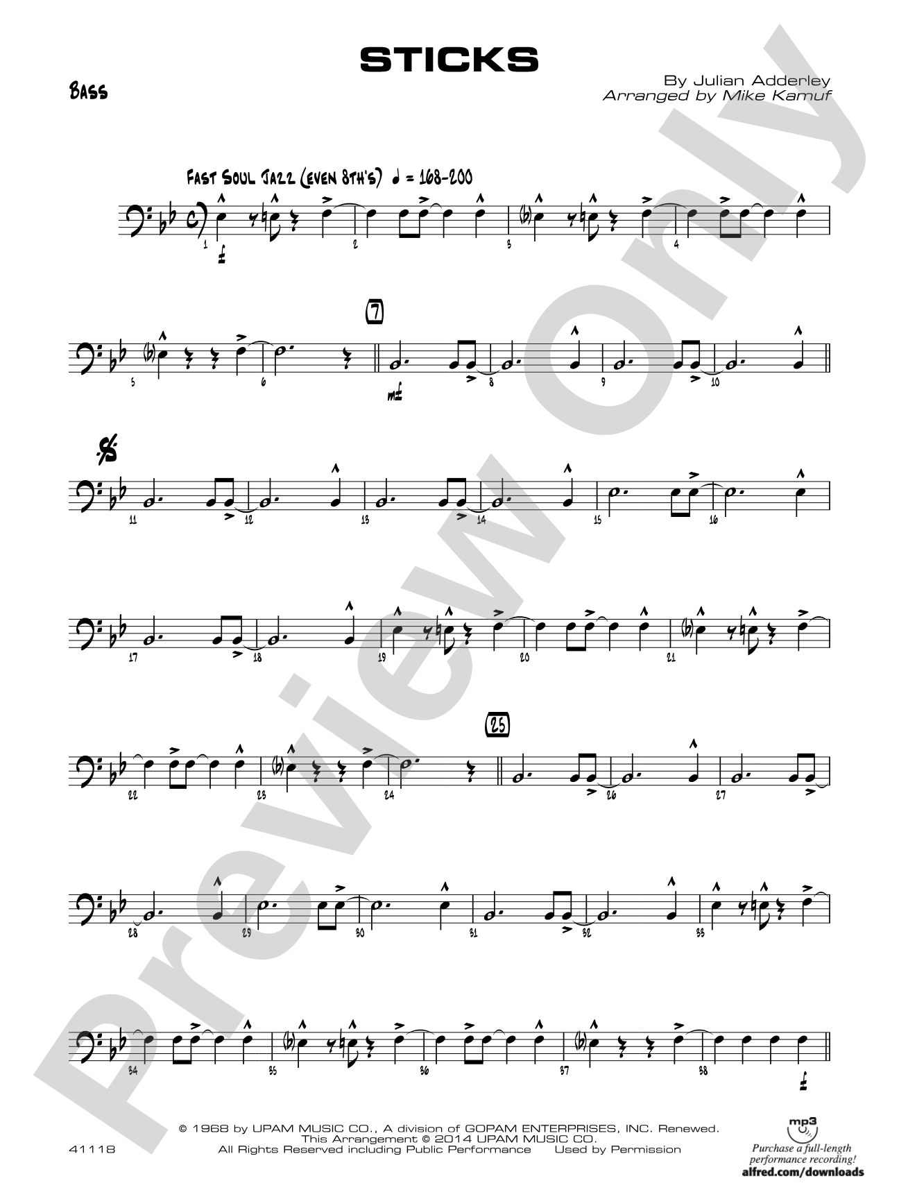 Sticks: String Bass