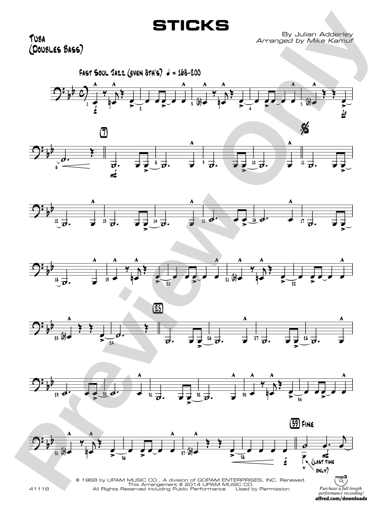 Sticks: Tuba