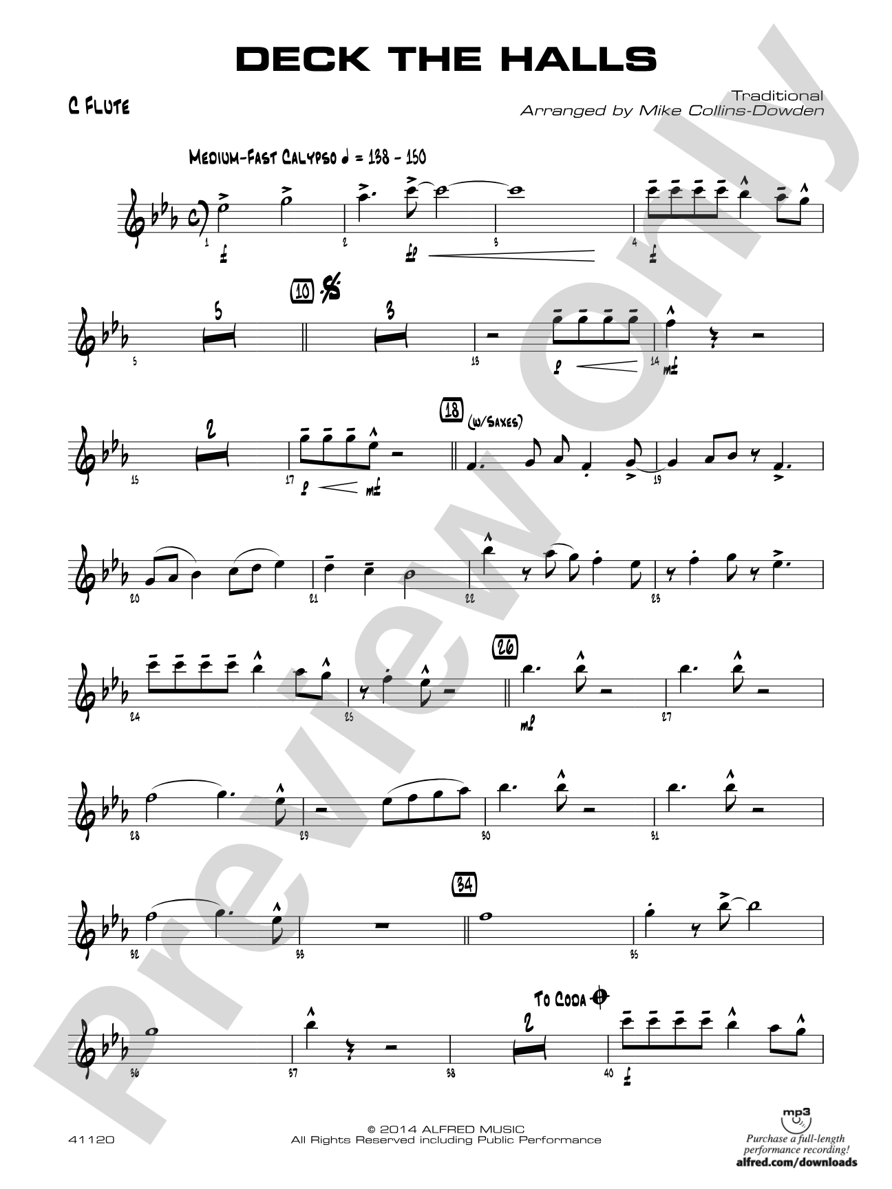 Deck the Halls: Flute