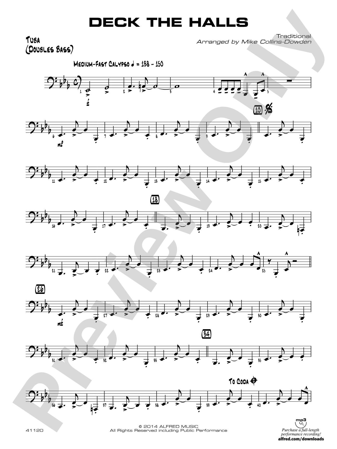 Deck the Halls: Tuba