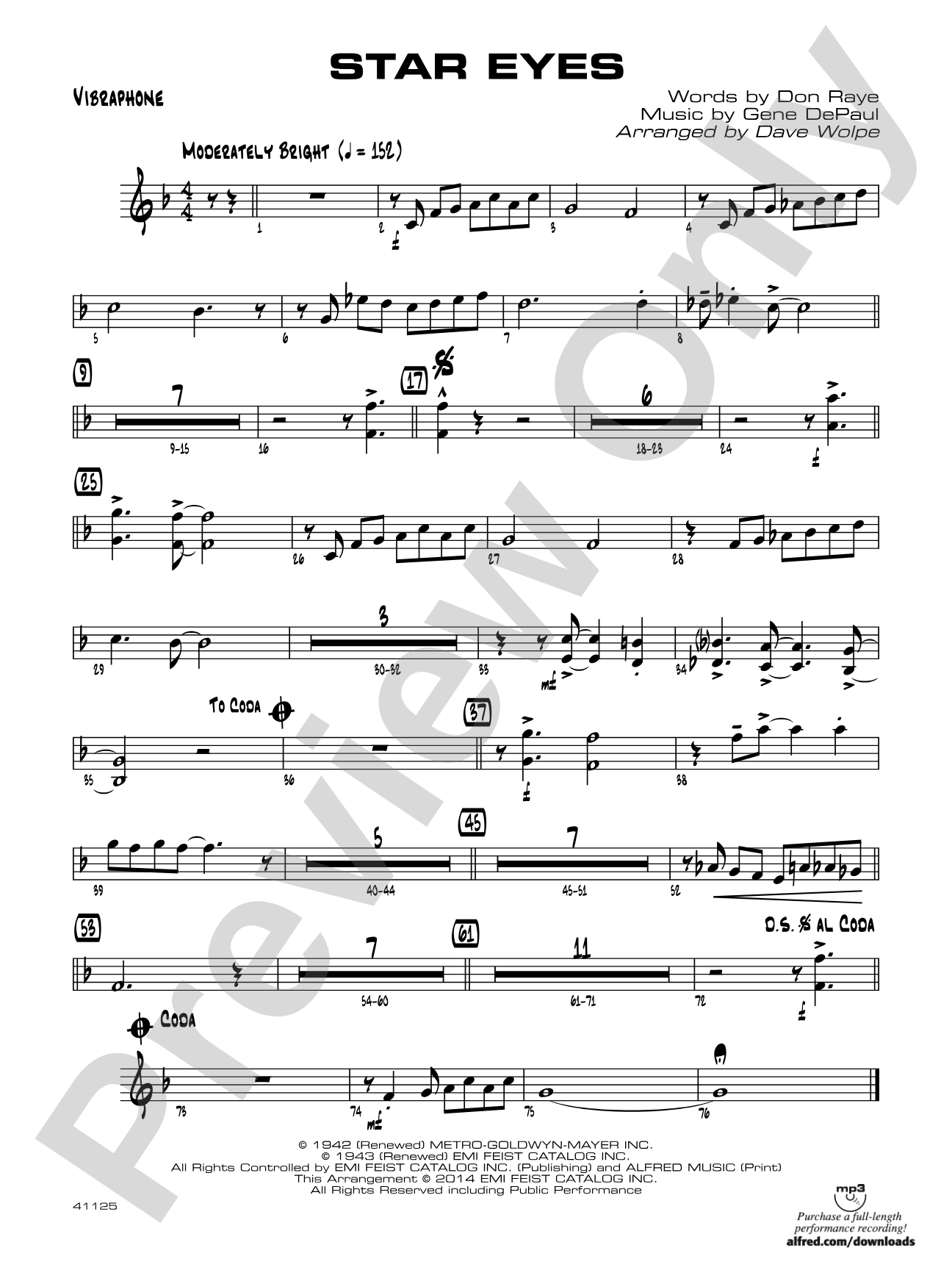 Star Eyes: Vibraphone