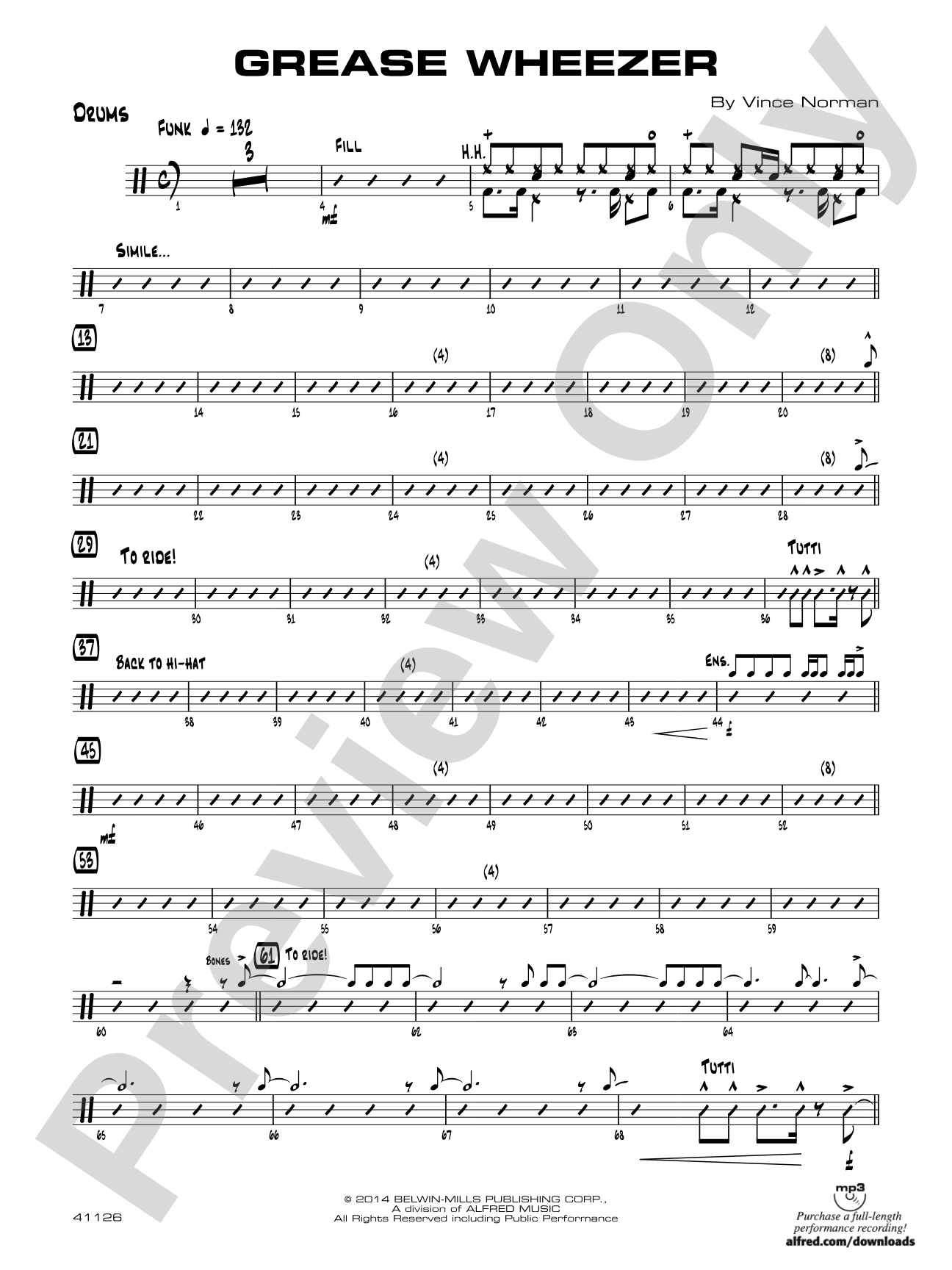 Grease Wheezer: Drums