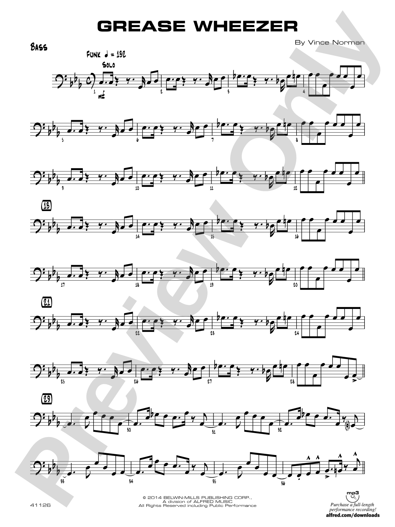 Grease Wheezer: String Bass