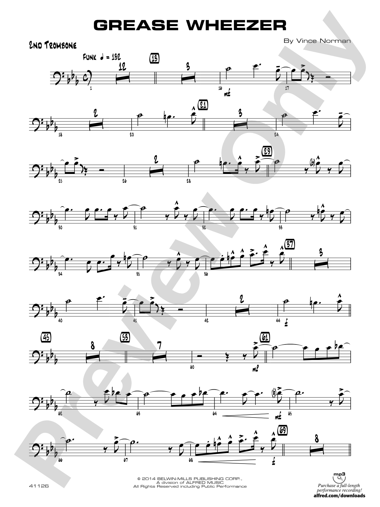 Grease Wheezer: 2nd Trombone