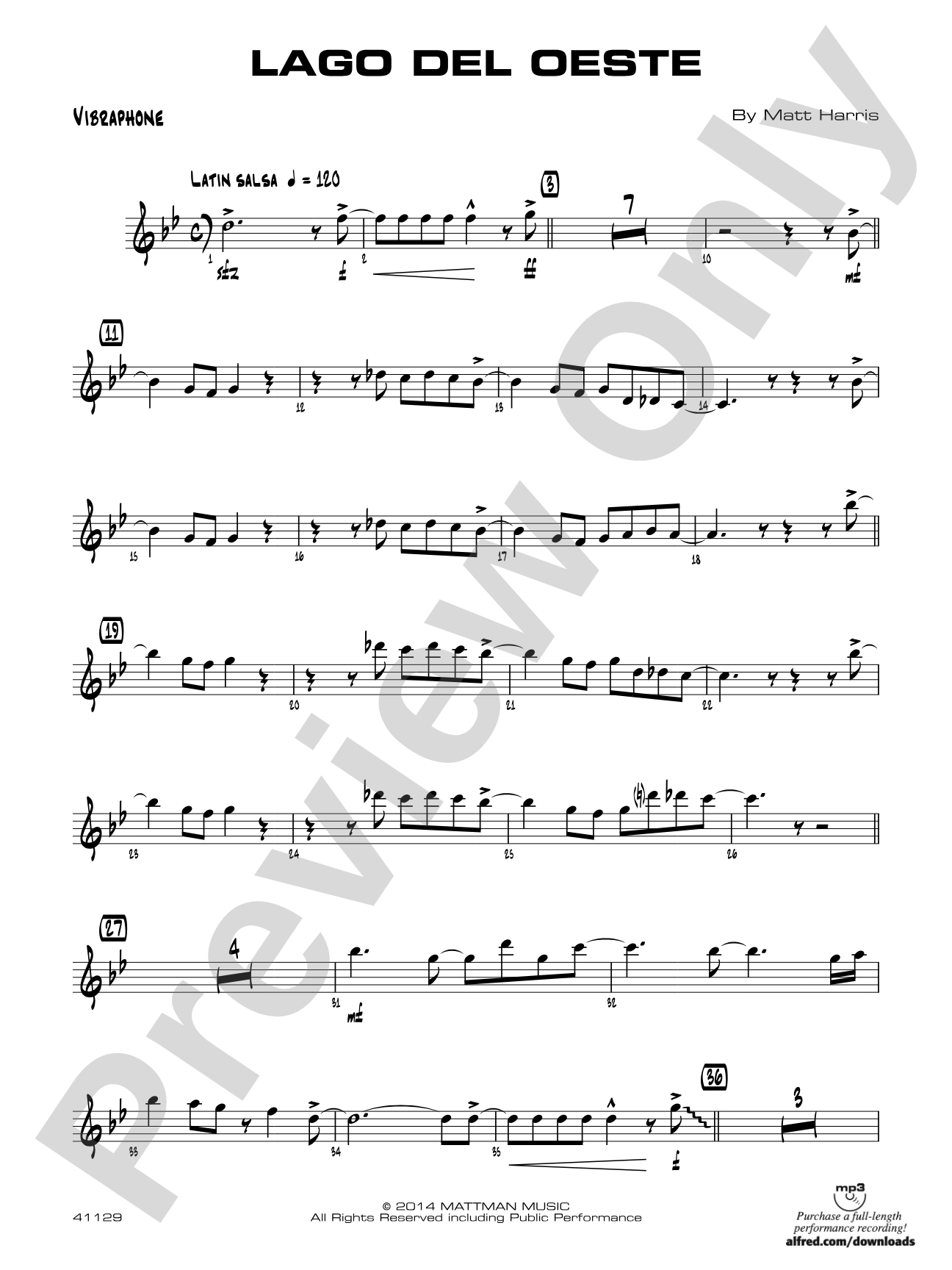 Lago del oeste: Vibraphone