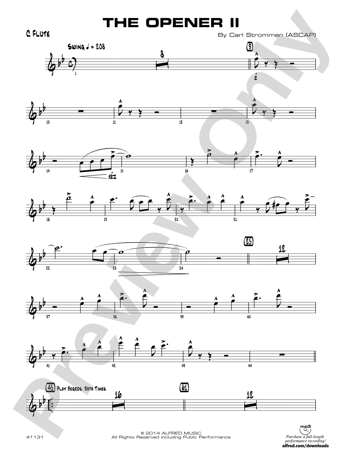 The Opener II: Flute