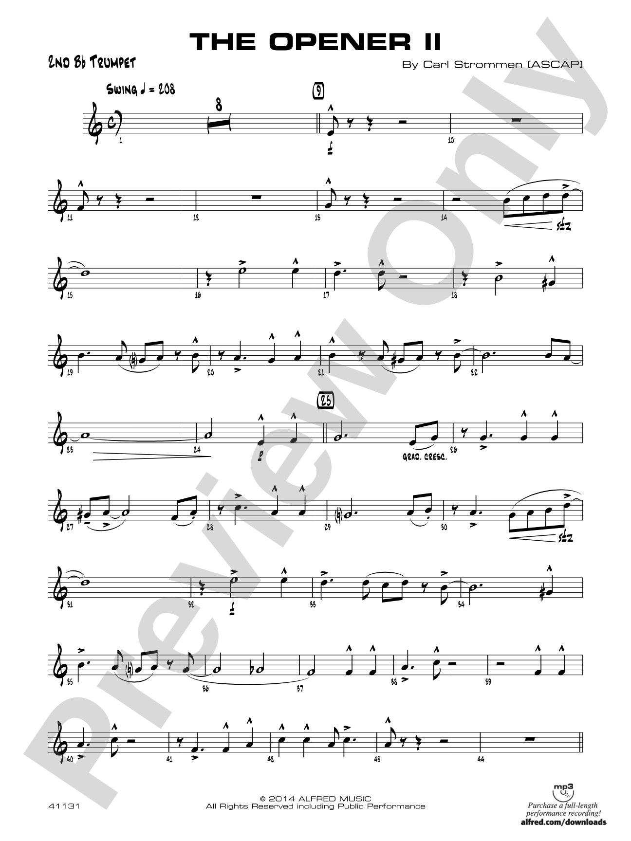 The Opener II: 2nd B-flat Trumpet