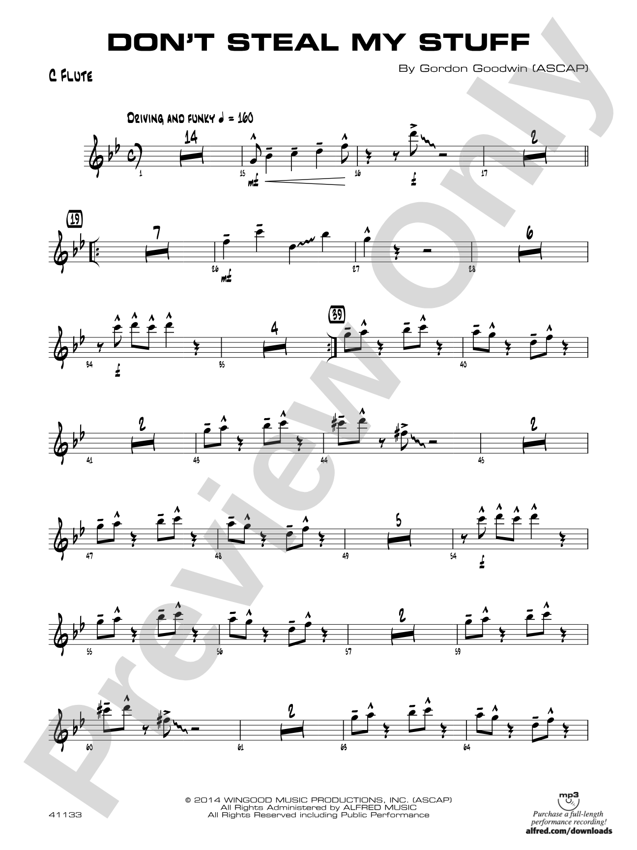 Don't Steal My Stuff: Flute