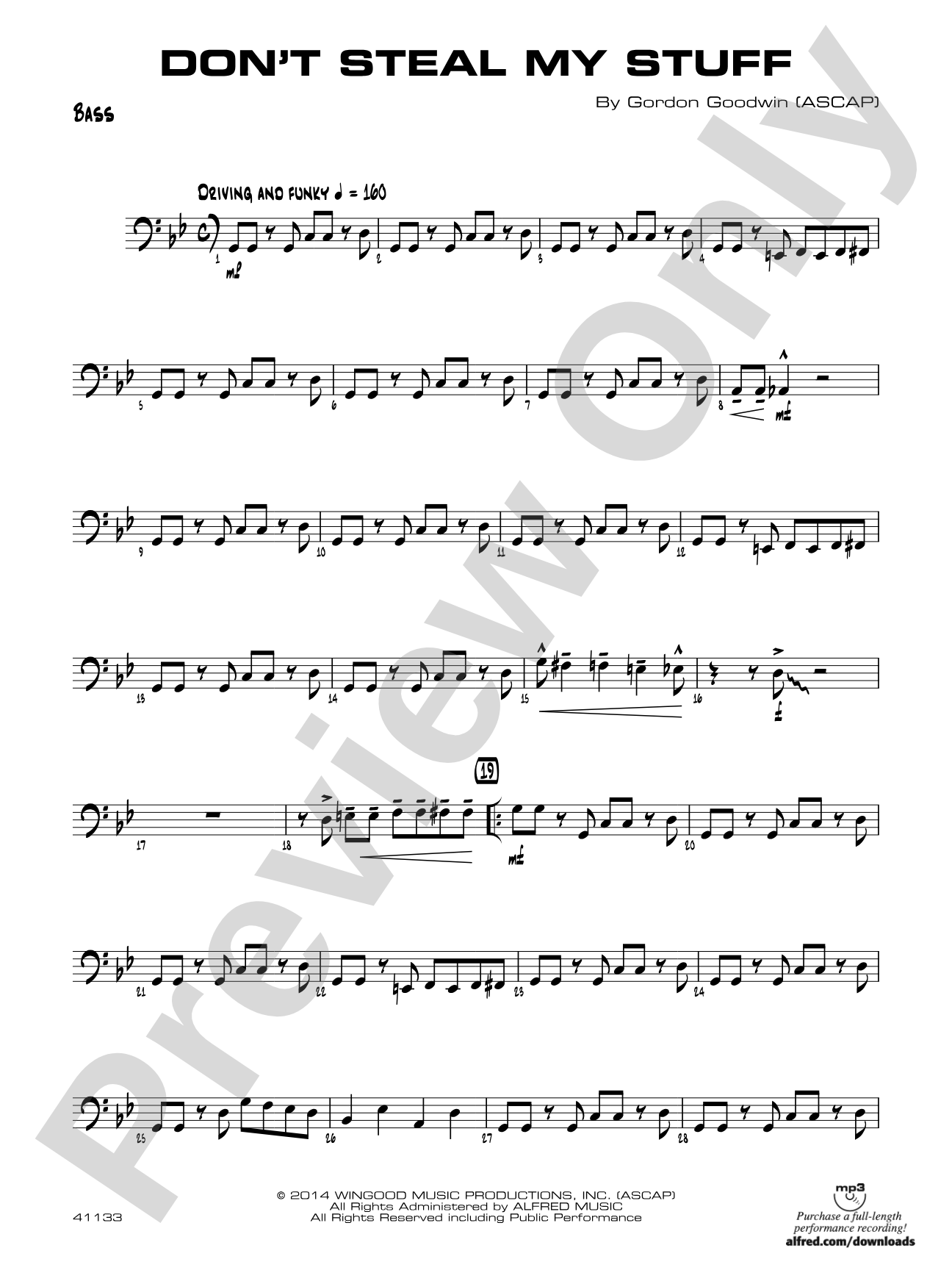 Don't Steal My Stuff: String Bass