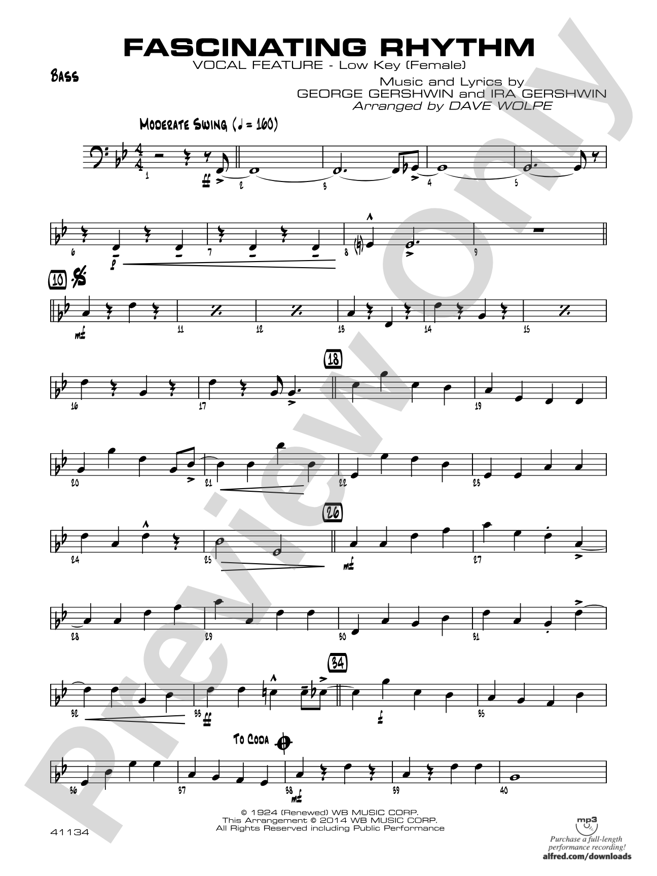 Fascinating Rhythm: String Bass