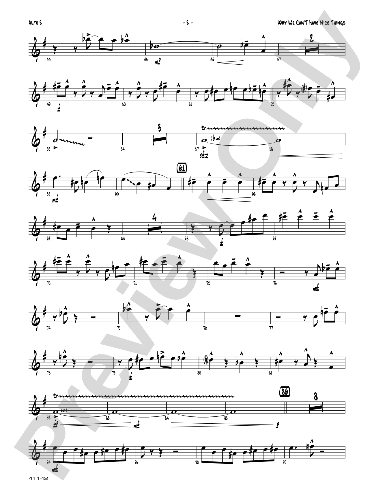 Why We Can't Have Nice Things: 2nd E-flat Alto Saxophone