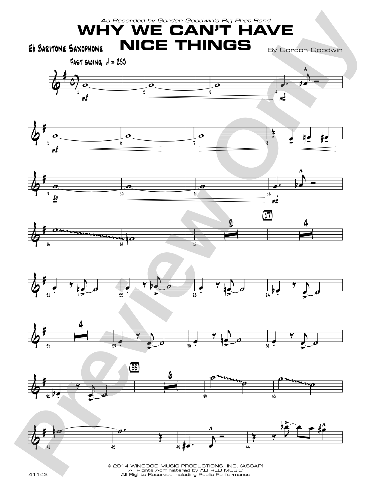 Why We Can't Have Nice Things: E-flat Baritone Saxophone