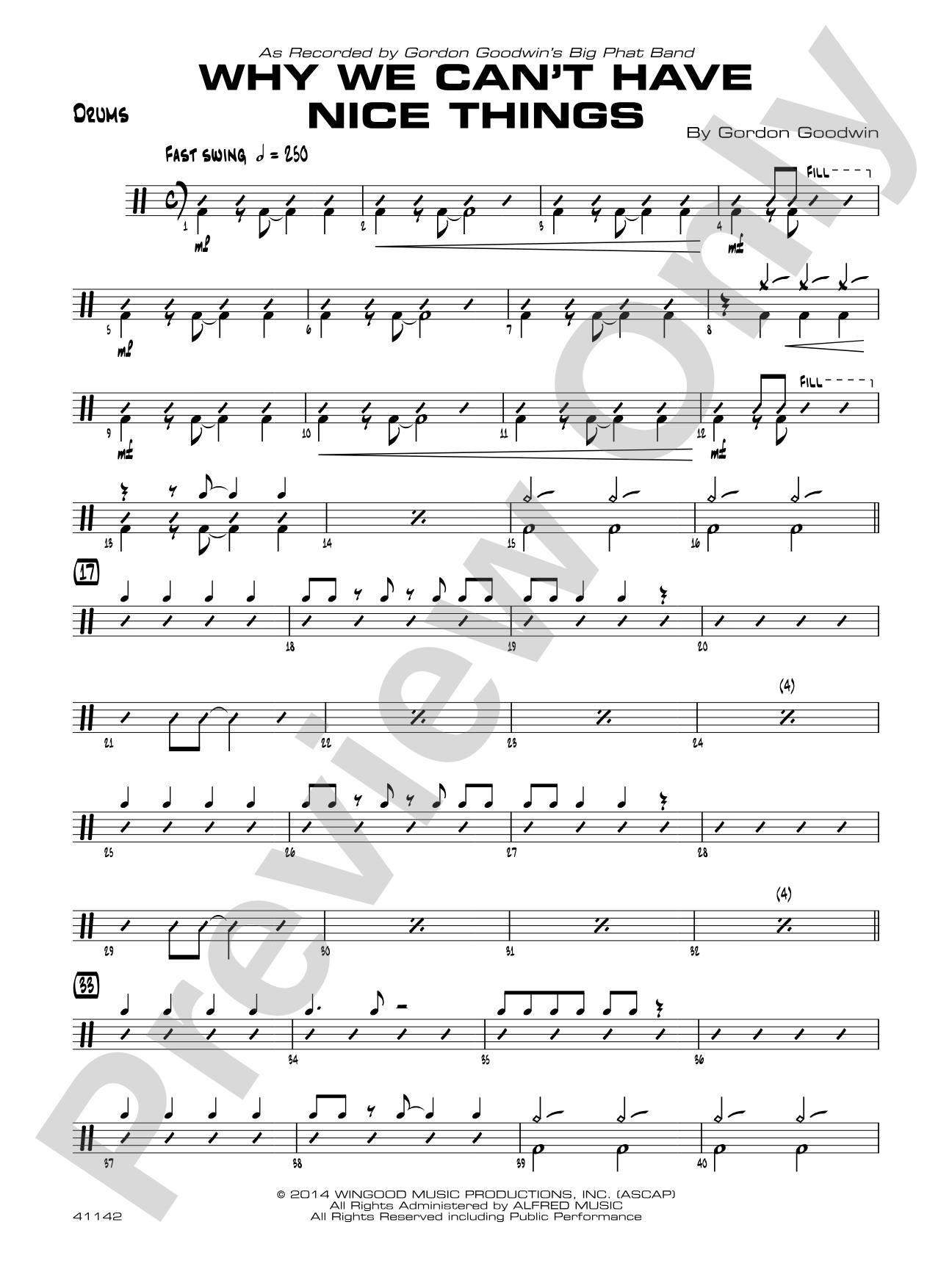 Why We Can't Have Nice Things: Drums