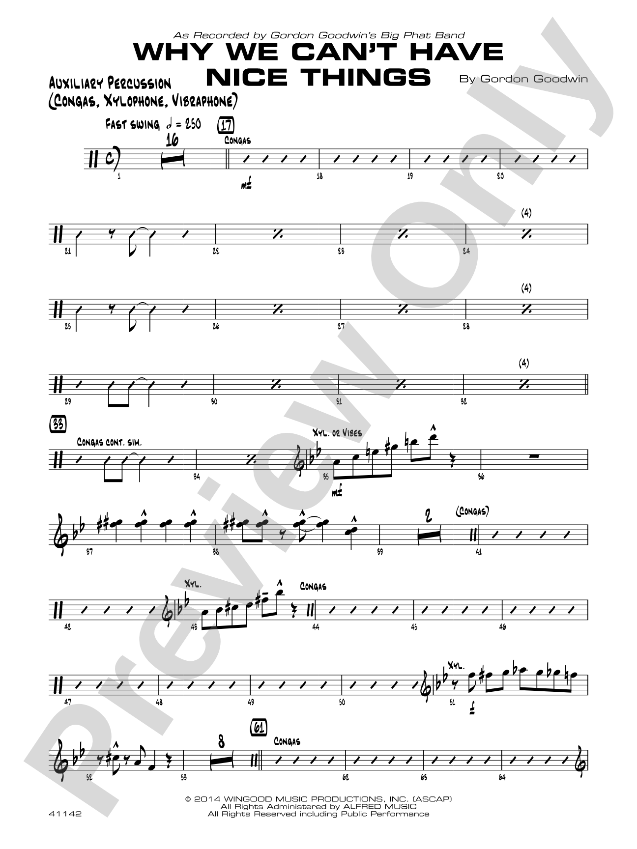 Why We Can't Have Nice Things: 1st Percussion
