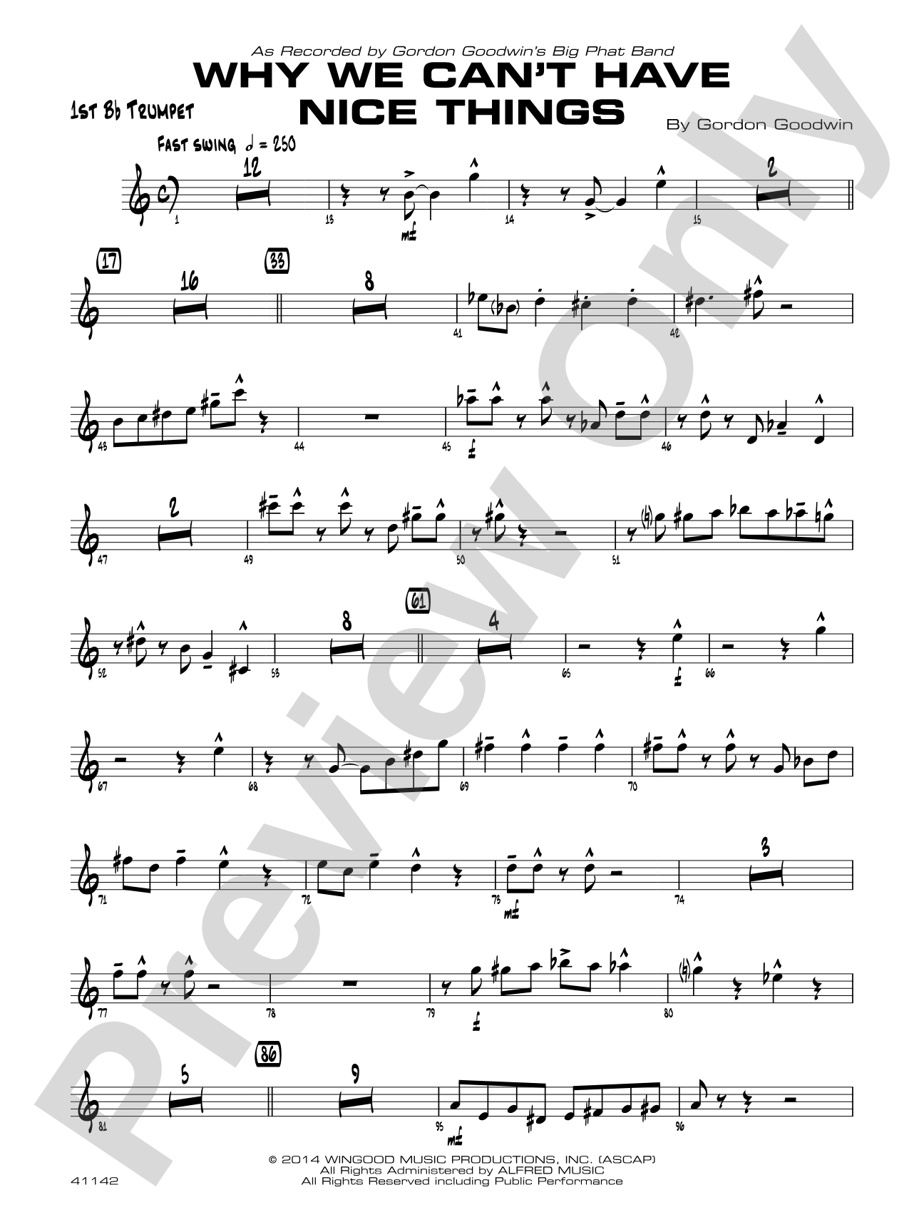 Why We Can't Have Nice Things: 1st B-flat Trumpet