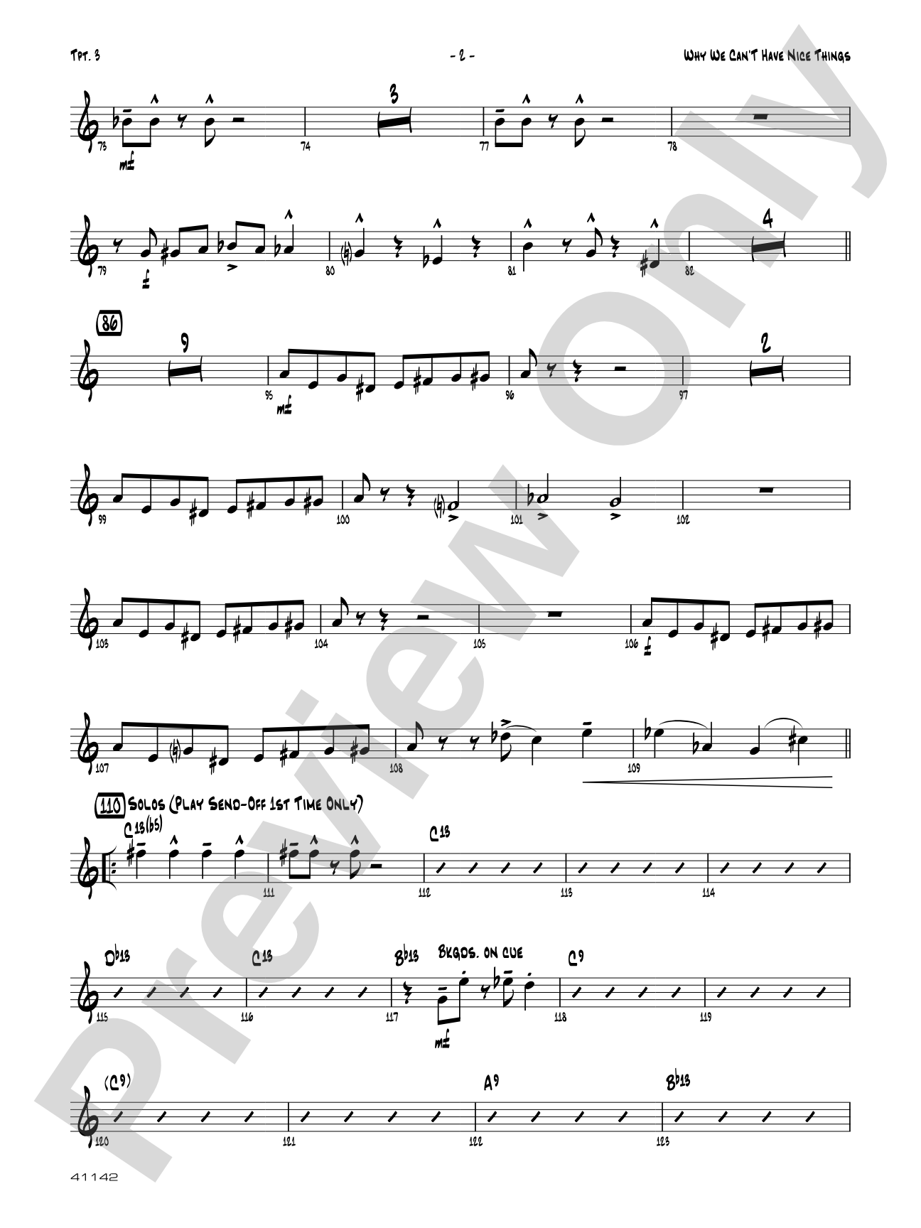 Why We Can't Have Nice Things: 3rd B-flat Trumpet