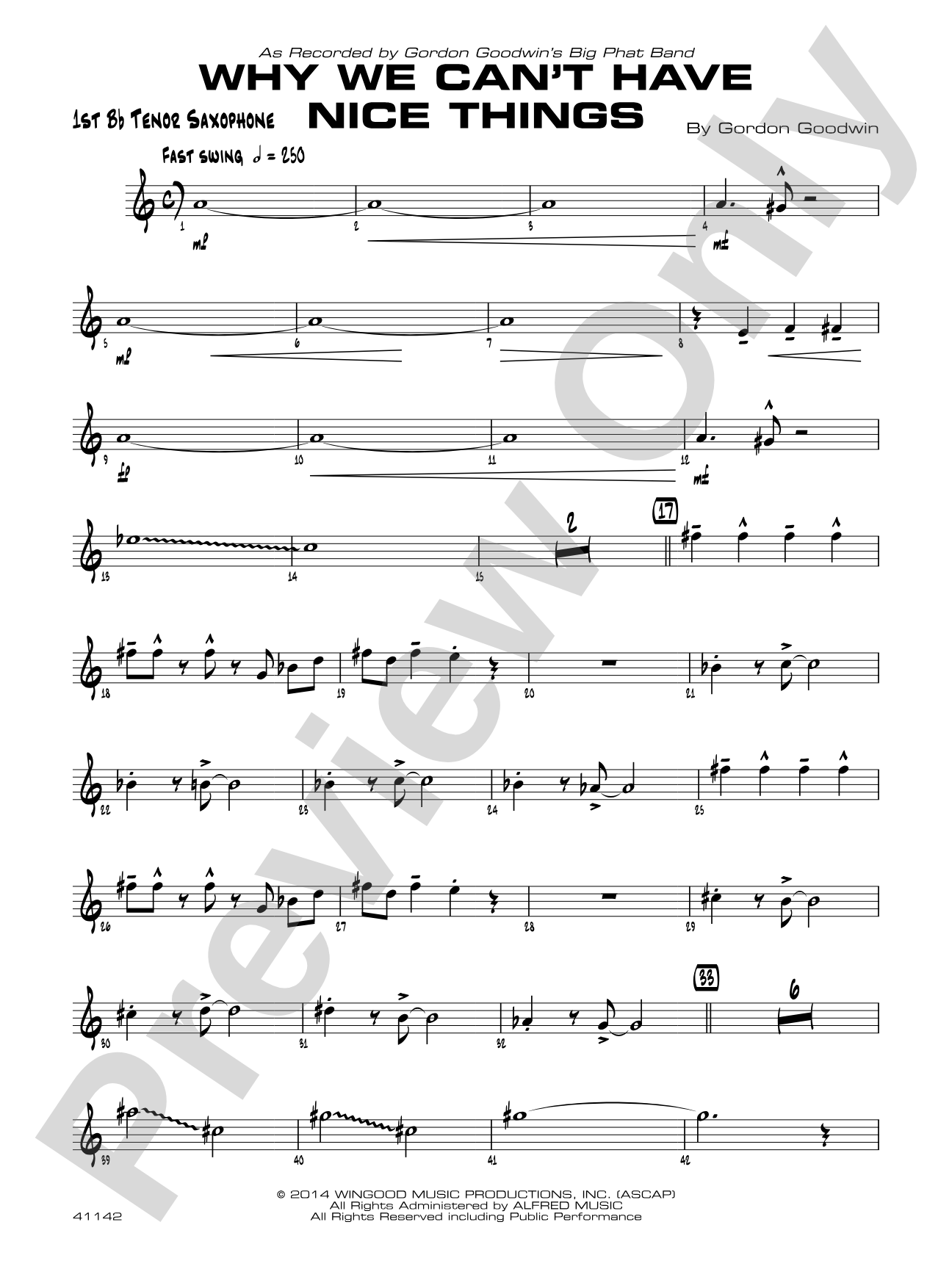 Why We Can't Have Nice Things: B-flat Tenor Saxophone