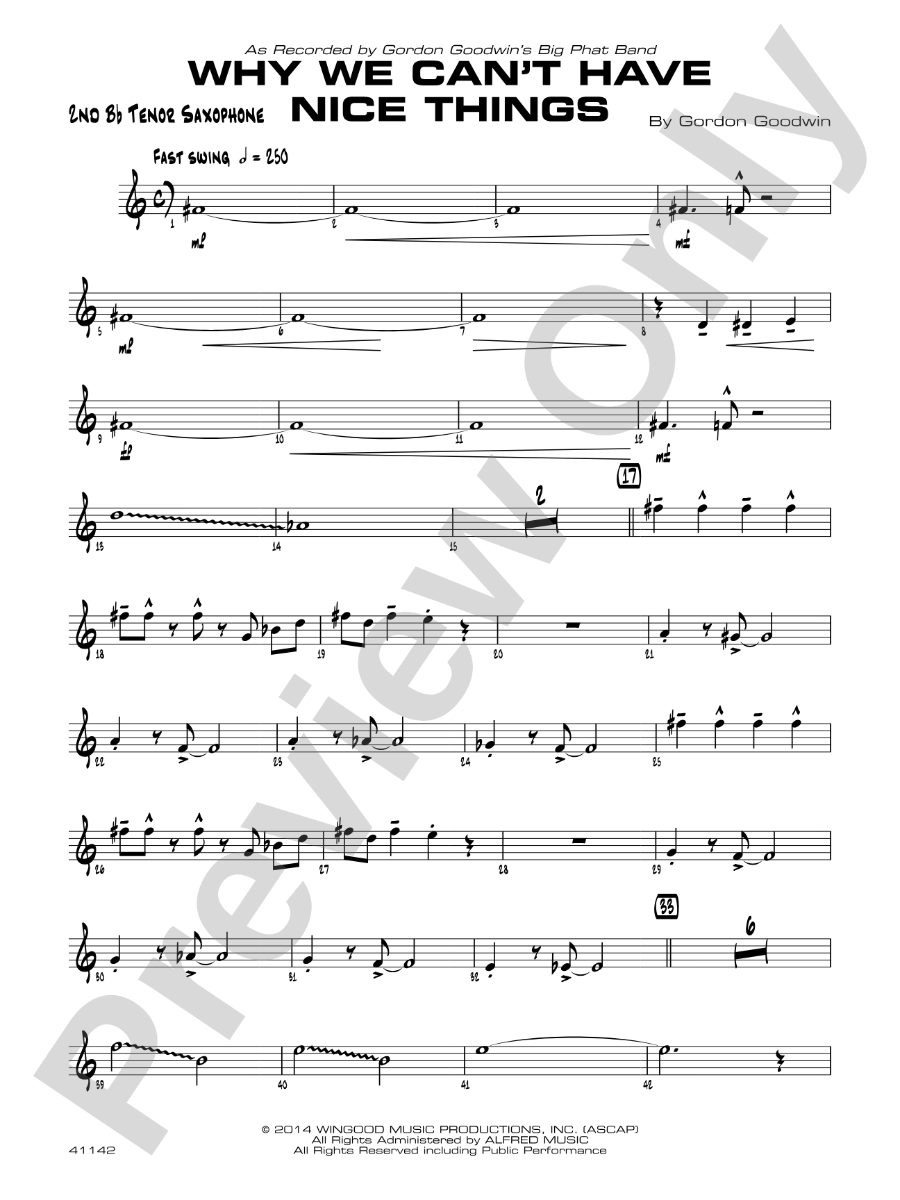 Why We Can't Have Nice Things: 2nd B-flat Tenor Saxophone