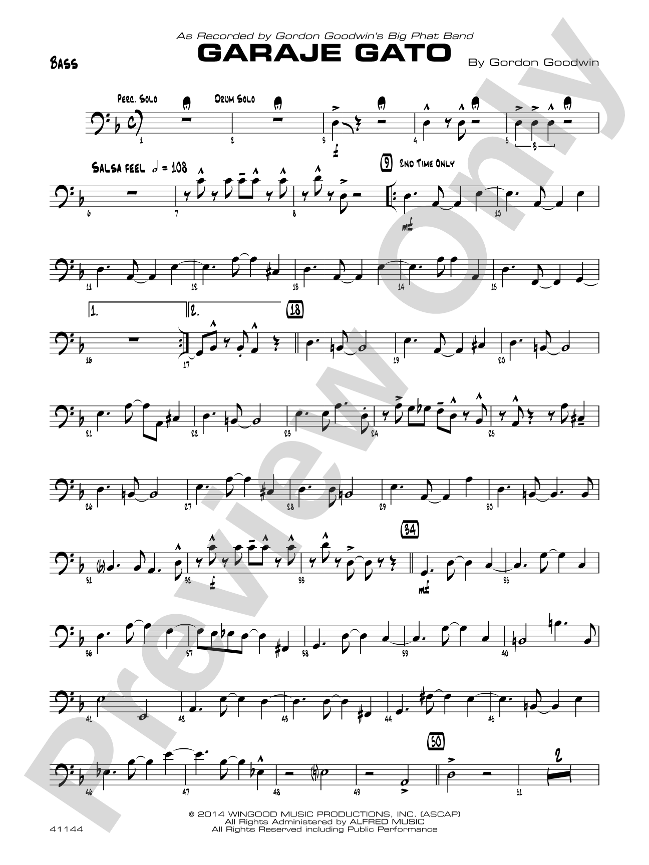 Garaje Gato: String Bass