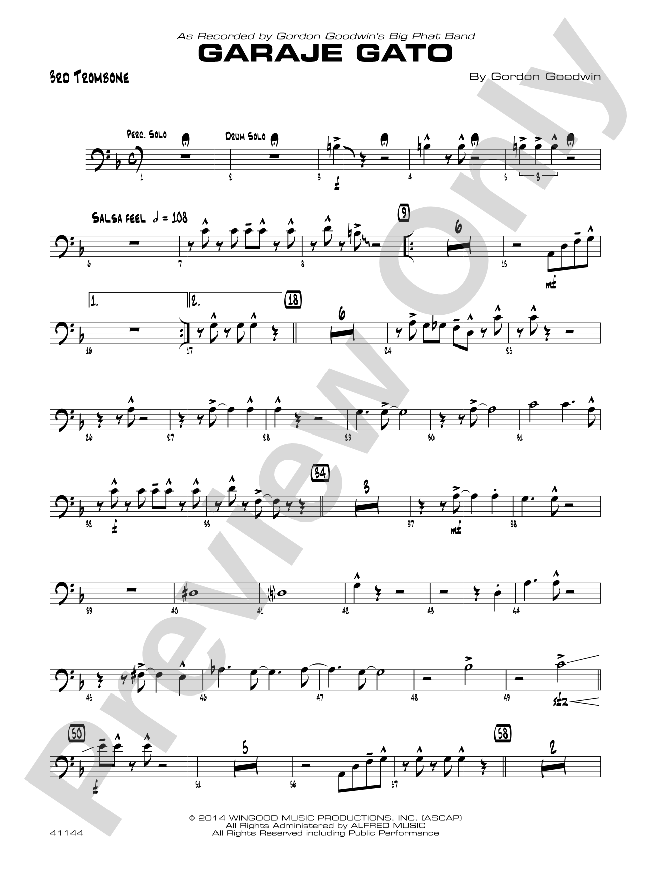 Garaje Gato: 3rd Trombone