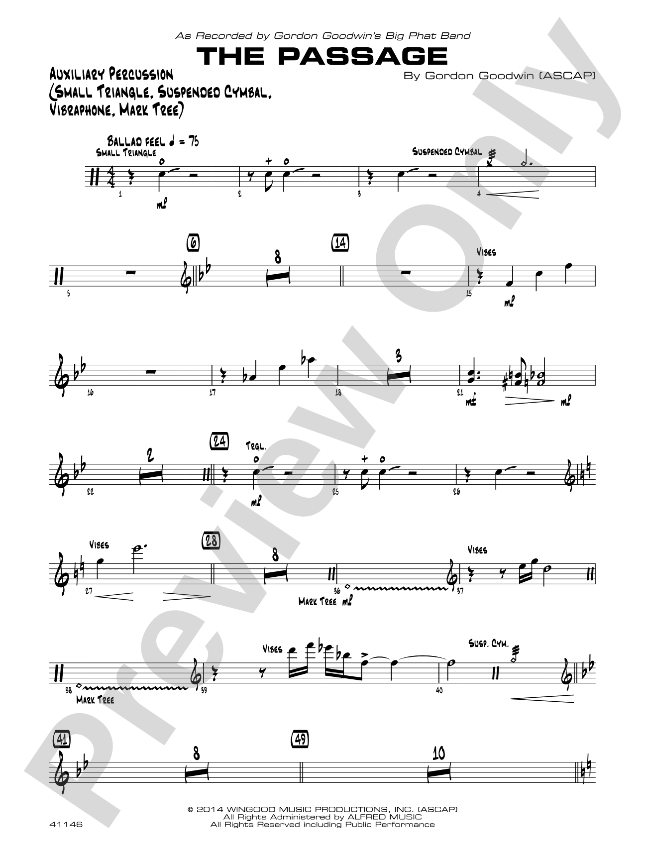 The Passage: Auxiliary Percussion