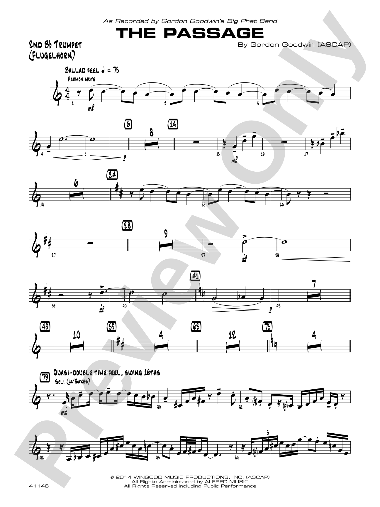 The Passage: 2nd B-flat Trumpet
