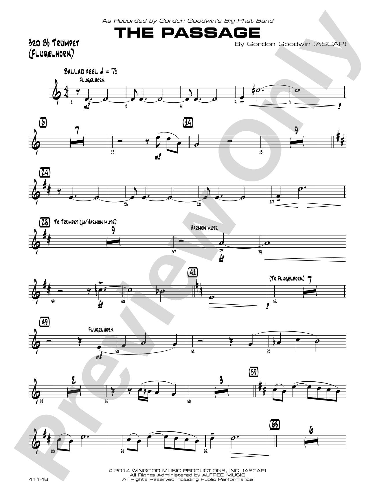 The Passage: 3rd B-flat Trumpet