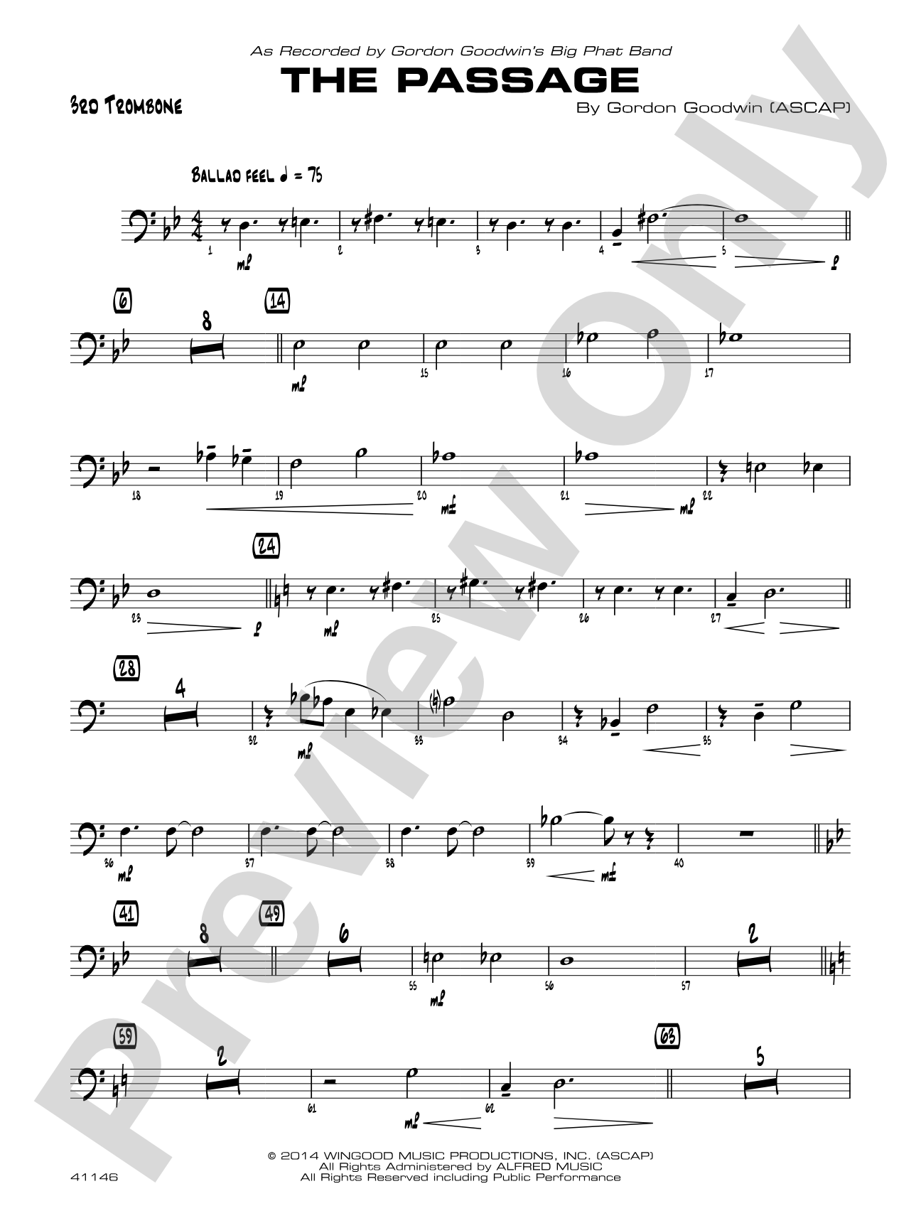 The Passage: 3rd Trombone